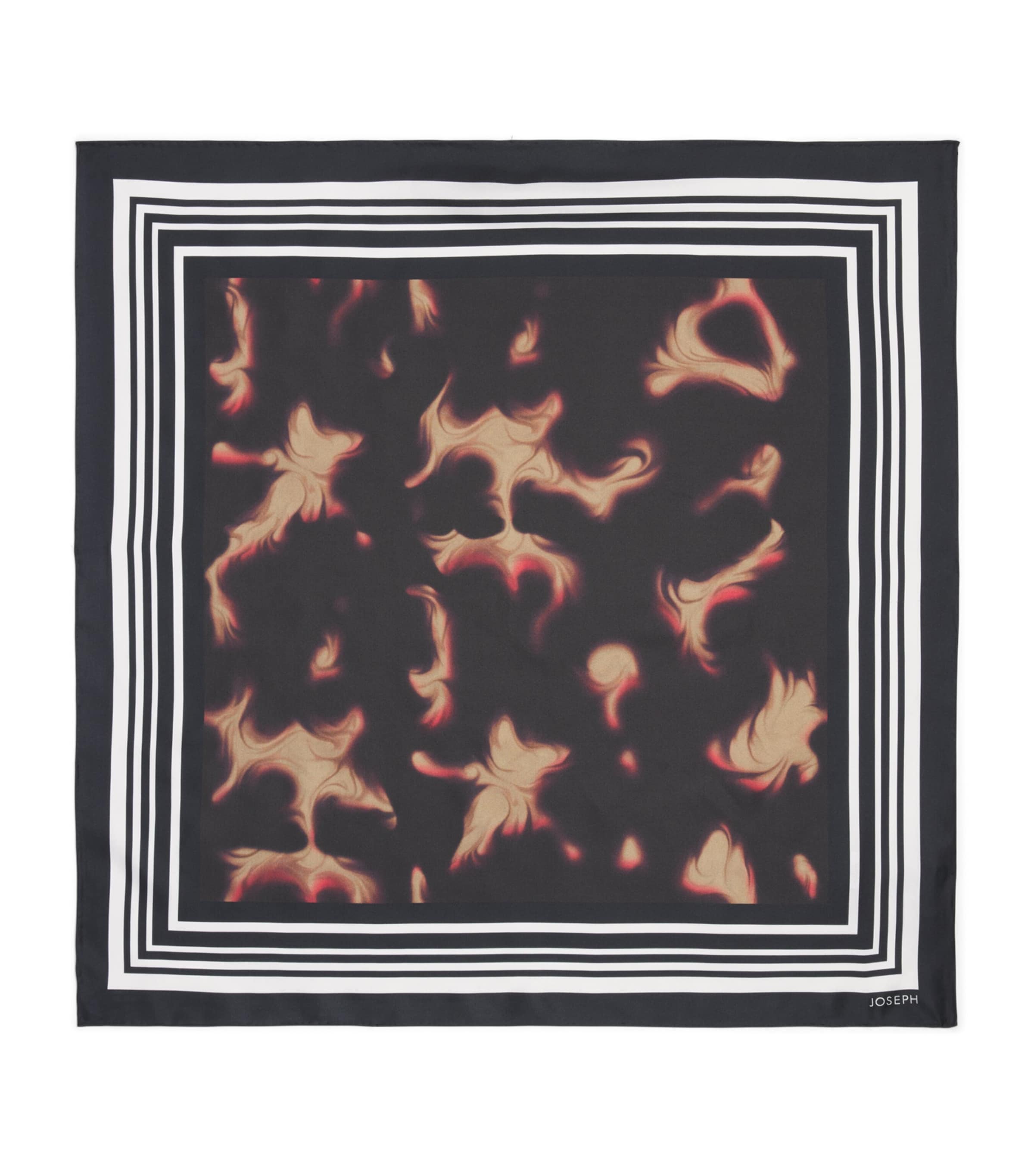 Joseph Silk Danica Scarf Tortoise Shell