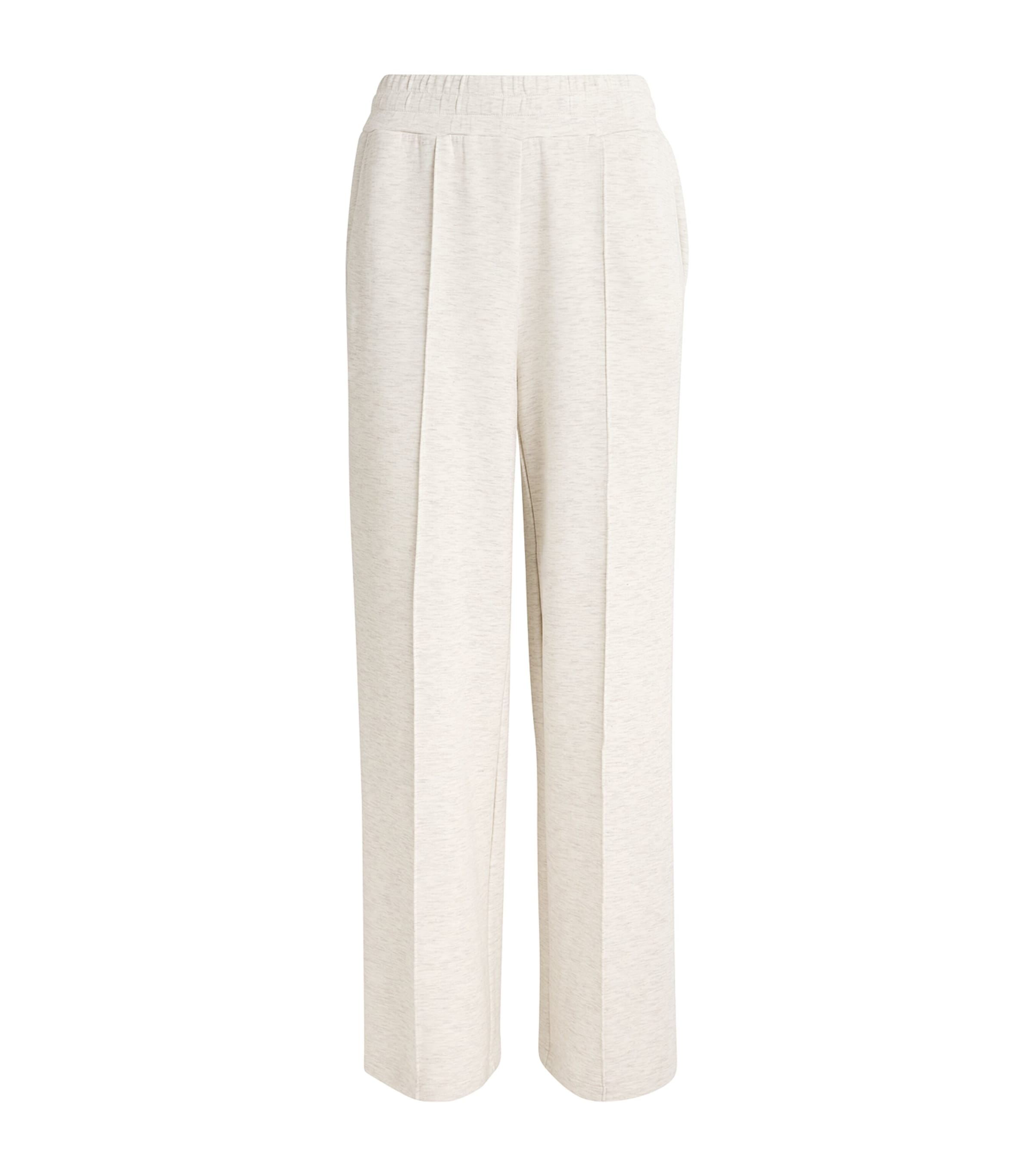 Varley Womens The Wide Leg Trousers Ivory Marl