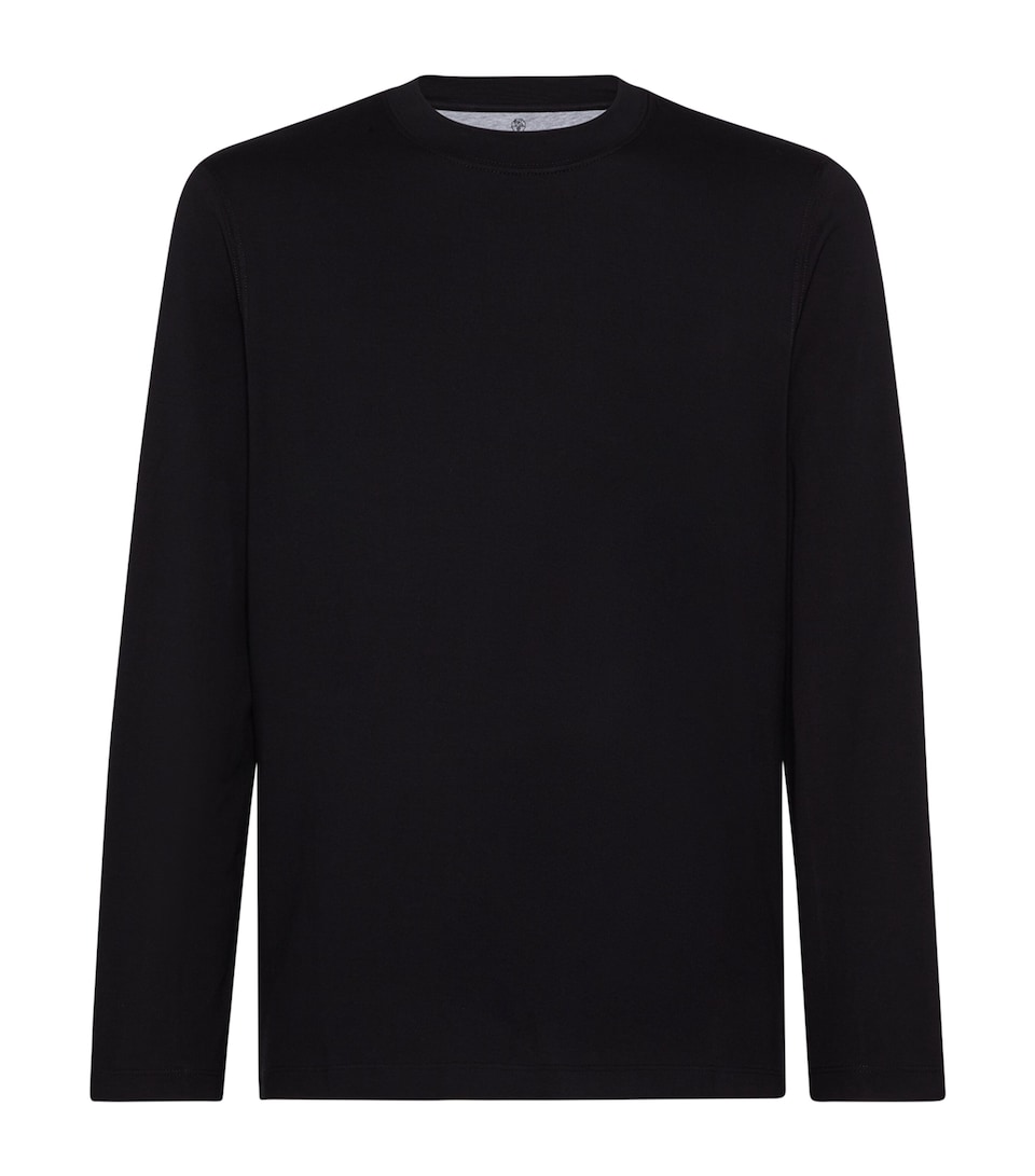 Cotton Long-Sleeve T-Shirt