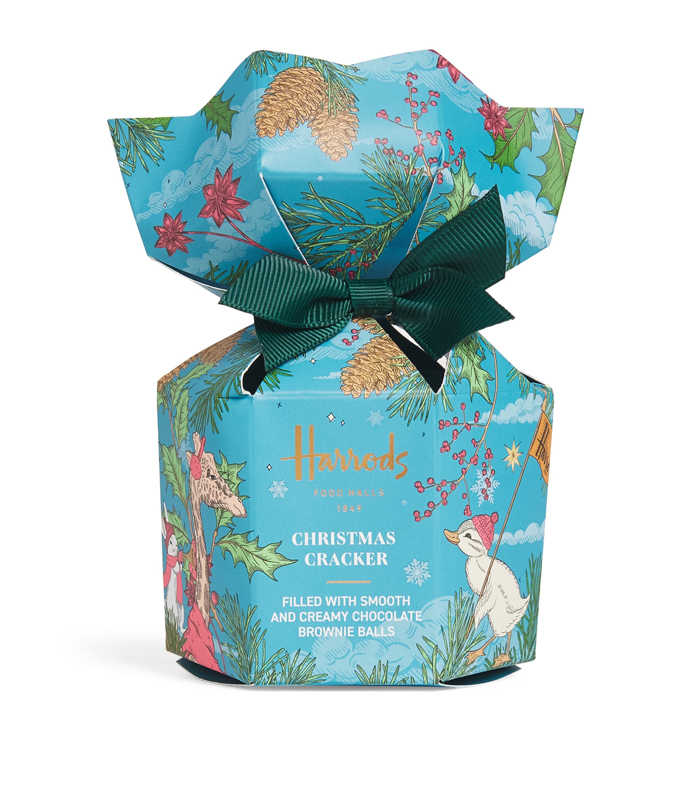 Harrods Christmas Cracker with Brownie Balls (60g)