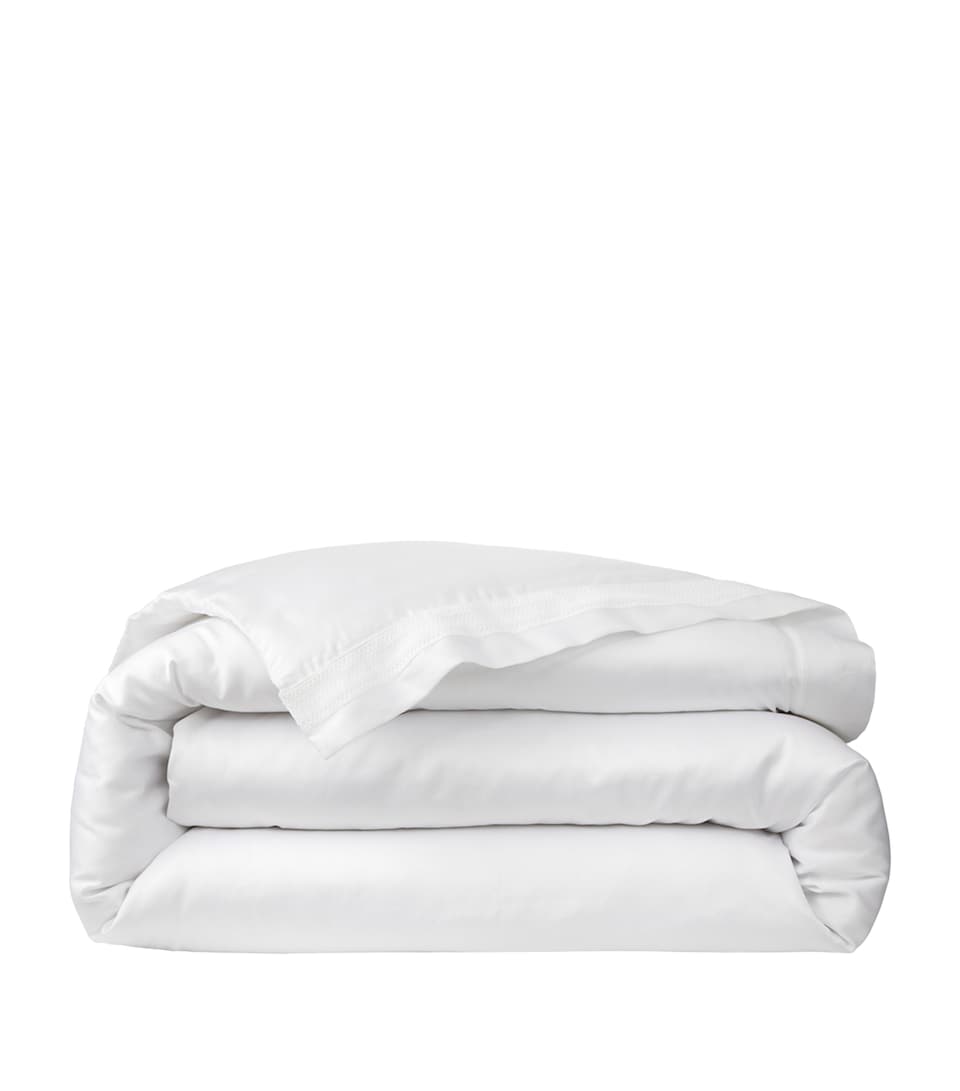 Ralph Lauren Home Cotton Sateen Alistair Single Duvet Cover (140cm x 200cm) White