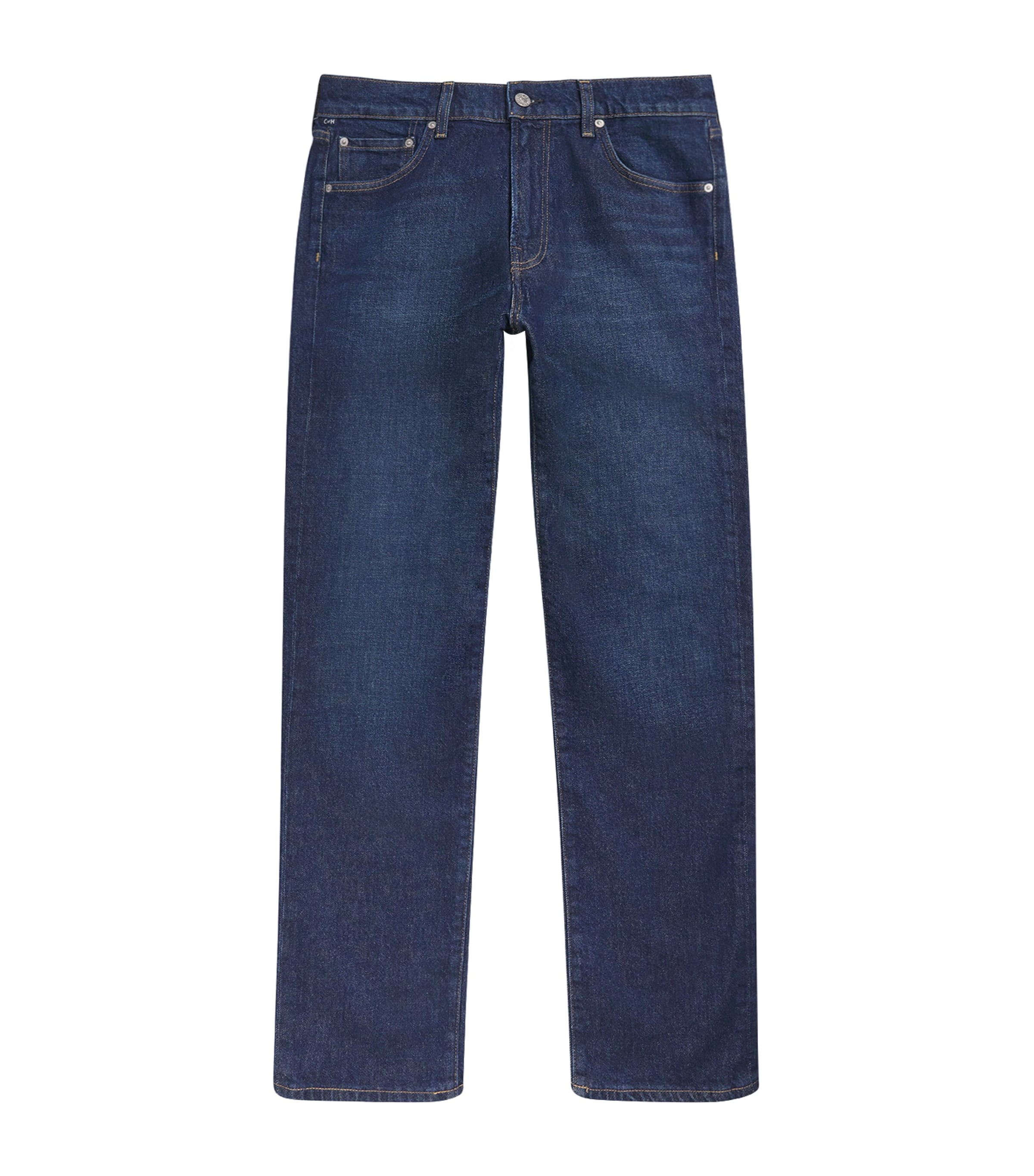 Citizens of Humanity Mens Elijah Straight Jeans Dark Indigo