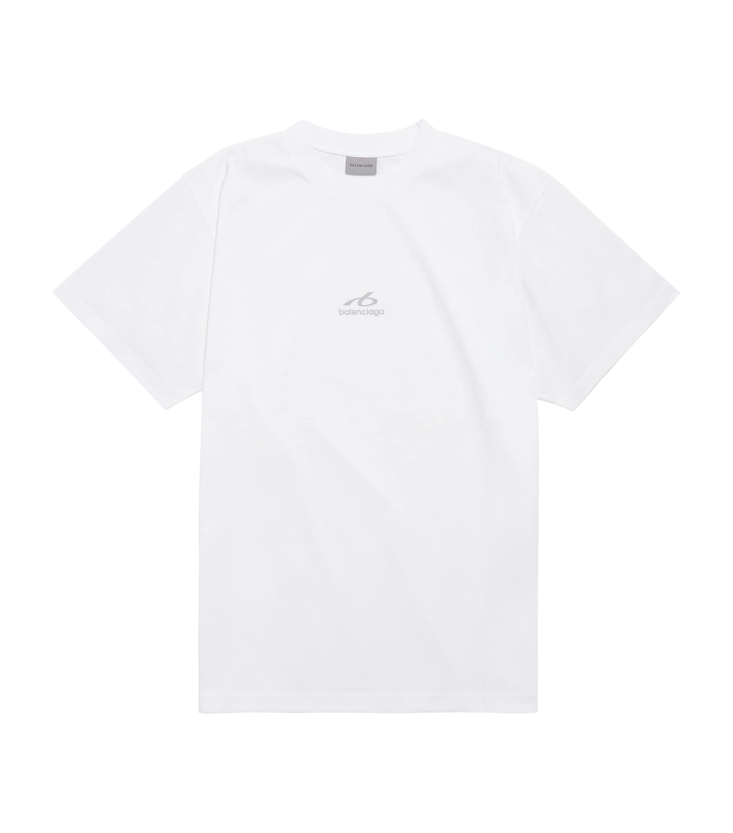 Balenciaga Mens Cotton Bodies Logo T-Shirt