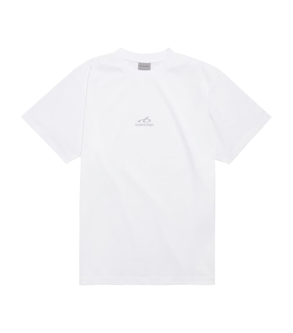 Balenciaga Mens Cotton Bodies Logo T-Shirt