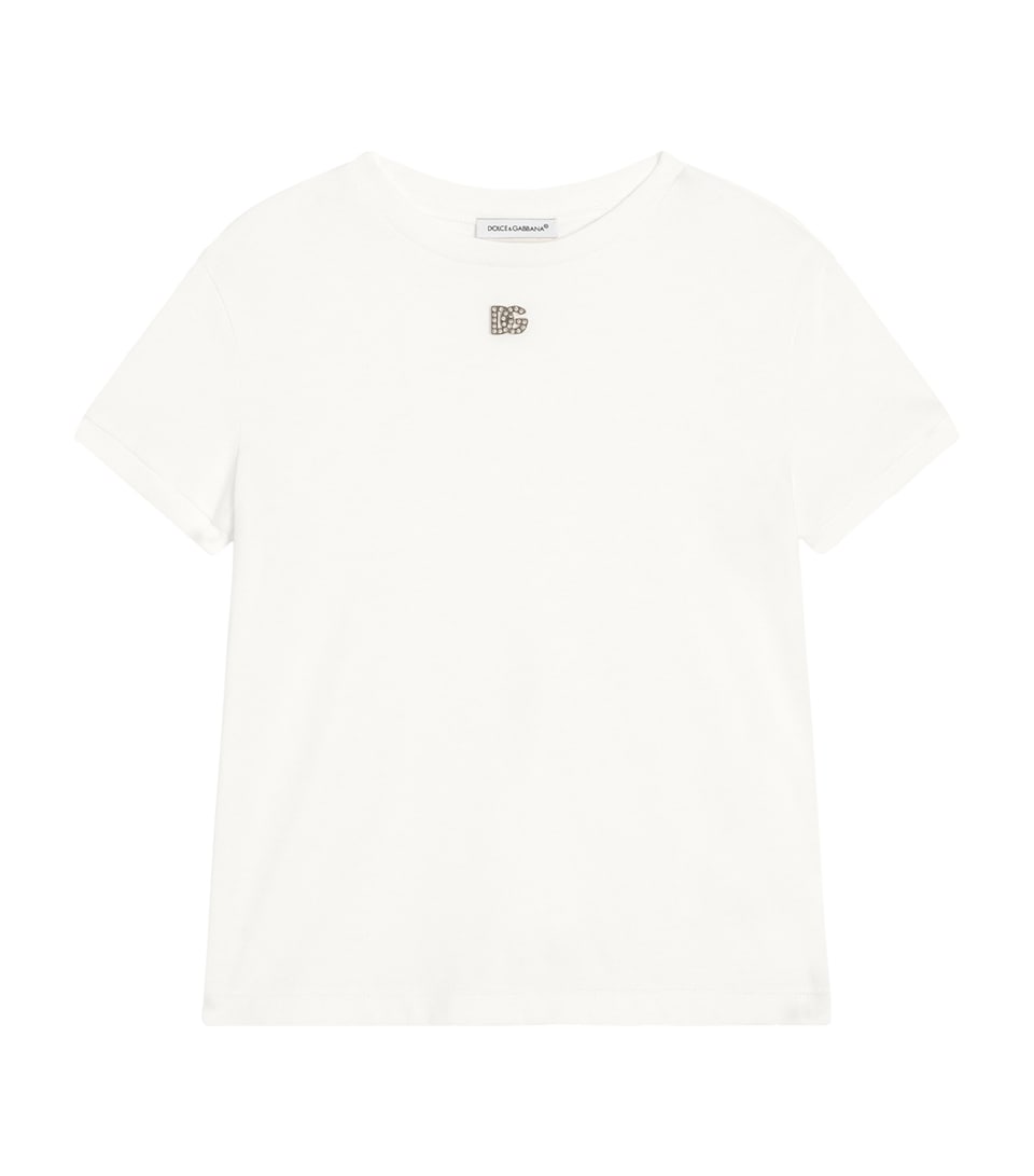 Cotton Embellished T-Shirt (8-12+ Years)