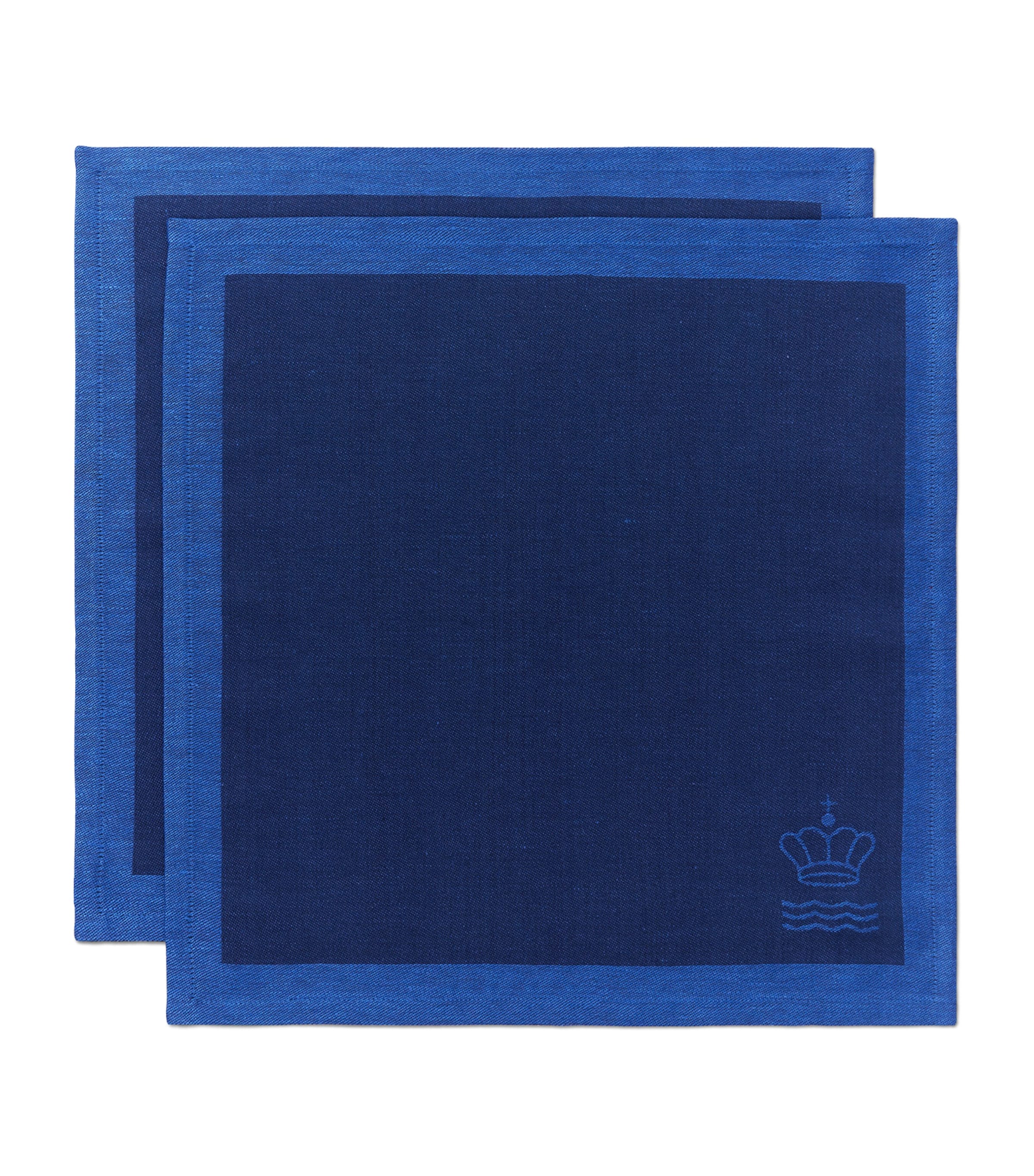 Set of 2 Jacquard Waves Napkins (45cm x 45cm)
