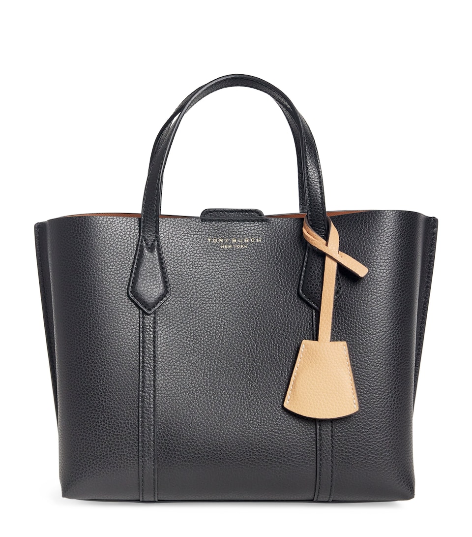 Tory Burch Small Leather Perry Cross-Body Bag Black