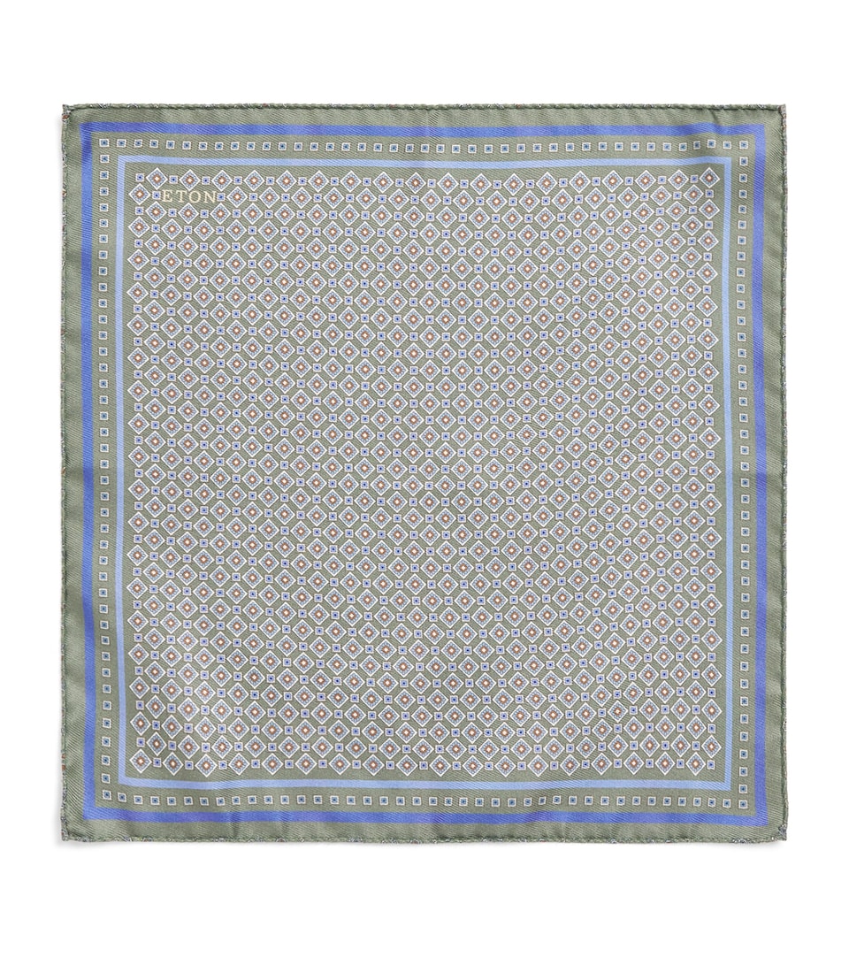Silk Print Pocket Square