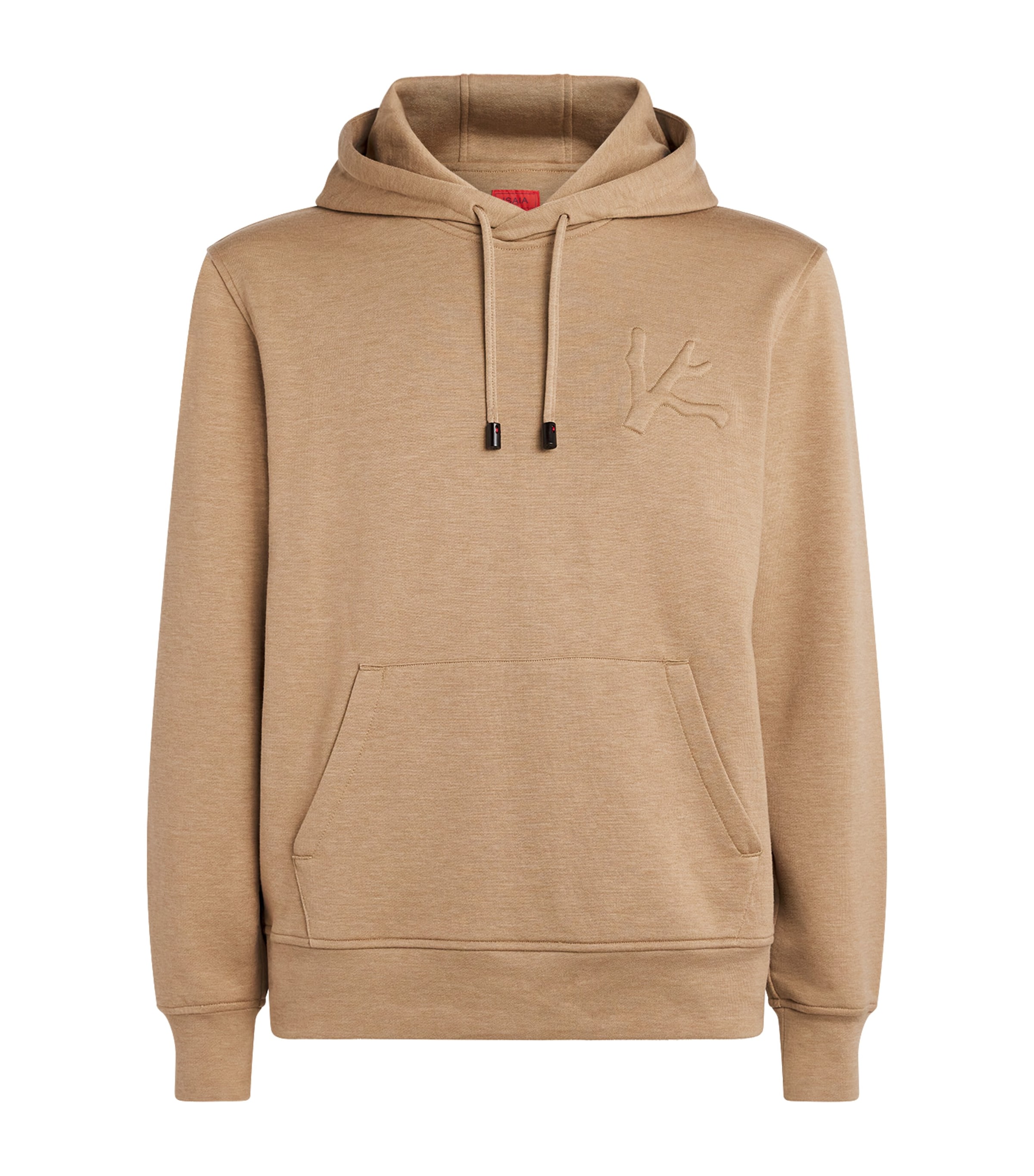 Isaia Mens Embossed Logo Hoodie
