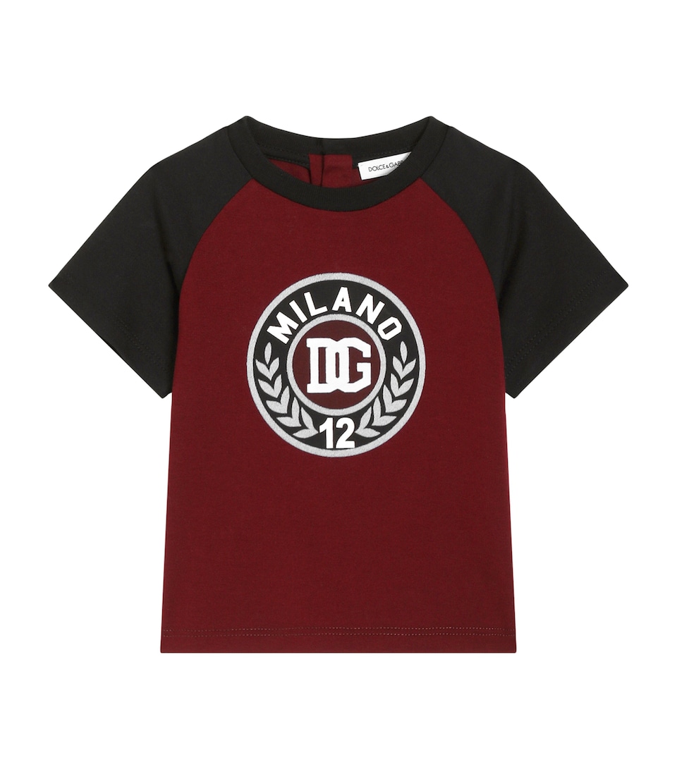 Cotton Logo Varsity T-Shirt (3-30 Months)