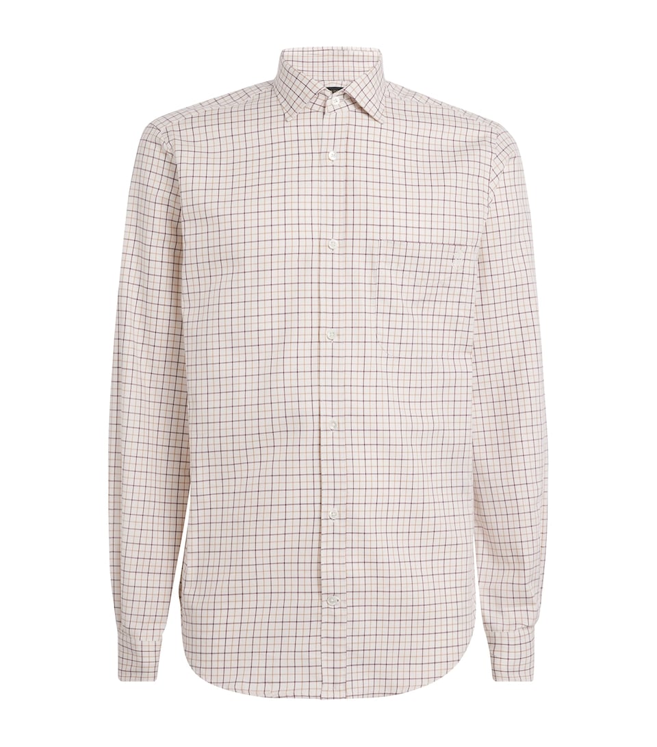 Cotton Flannel Tattersall Shirt