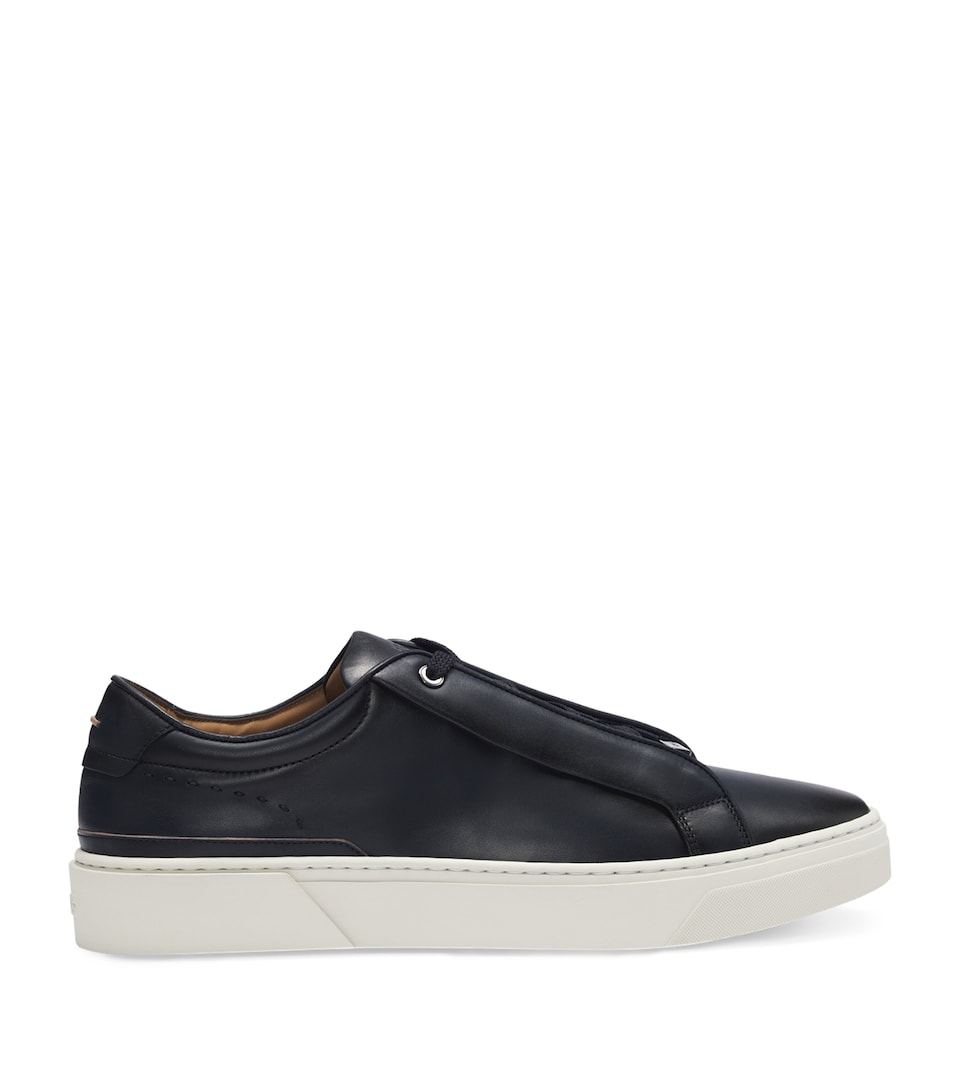 Leather Bary Sneakers