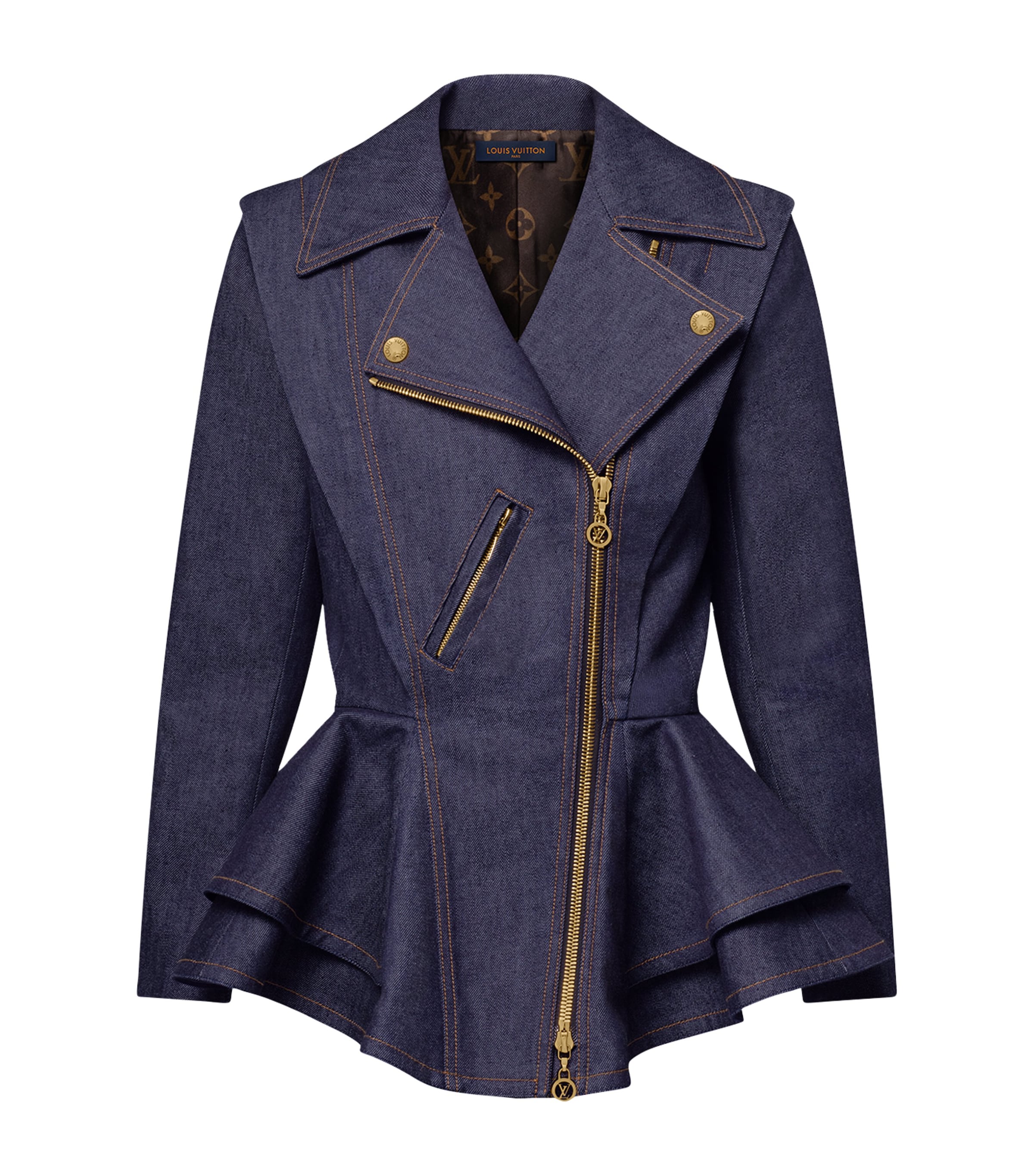 ジャケット Valentino Garavani Denim Blazer Valentino Denim Double-Breasted Blazer | Harrods US