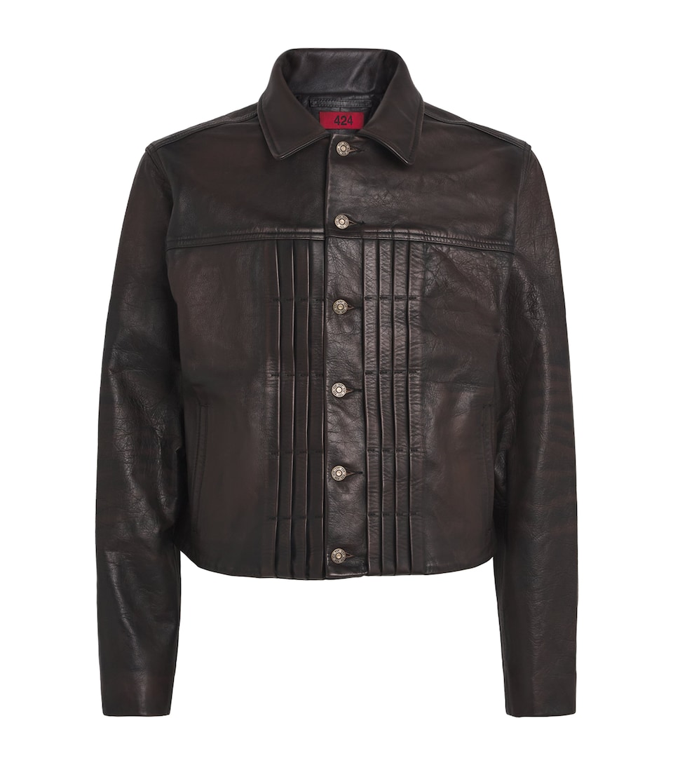 Leather Trucker Jacket