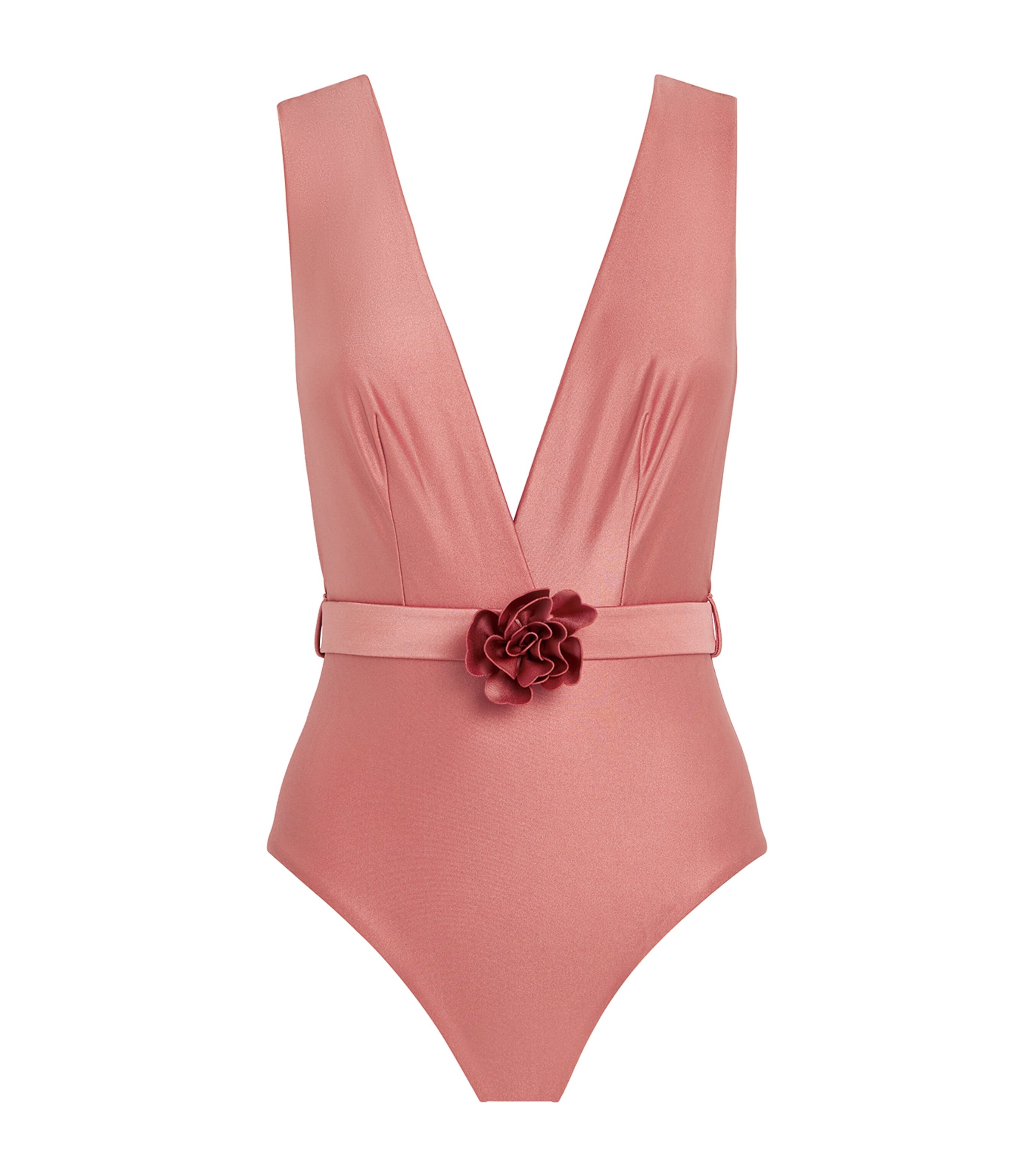 Zimmermann Cascadian Keyhole Crochet Swimsuit | Harrods US