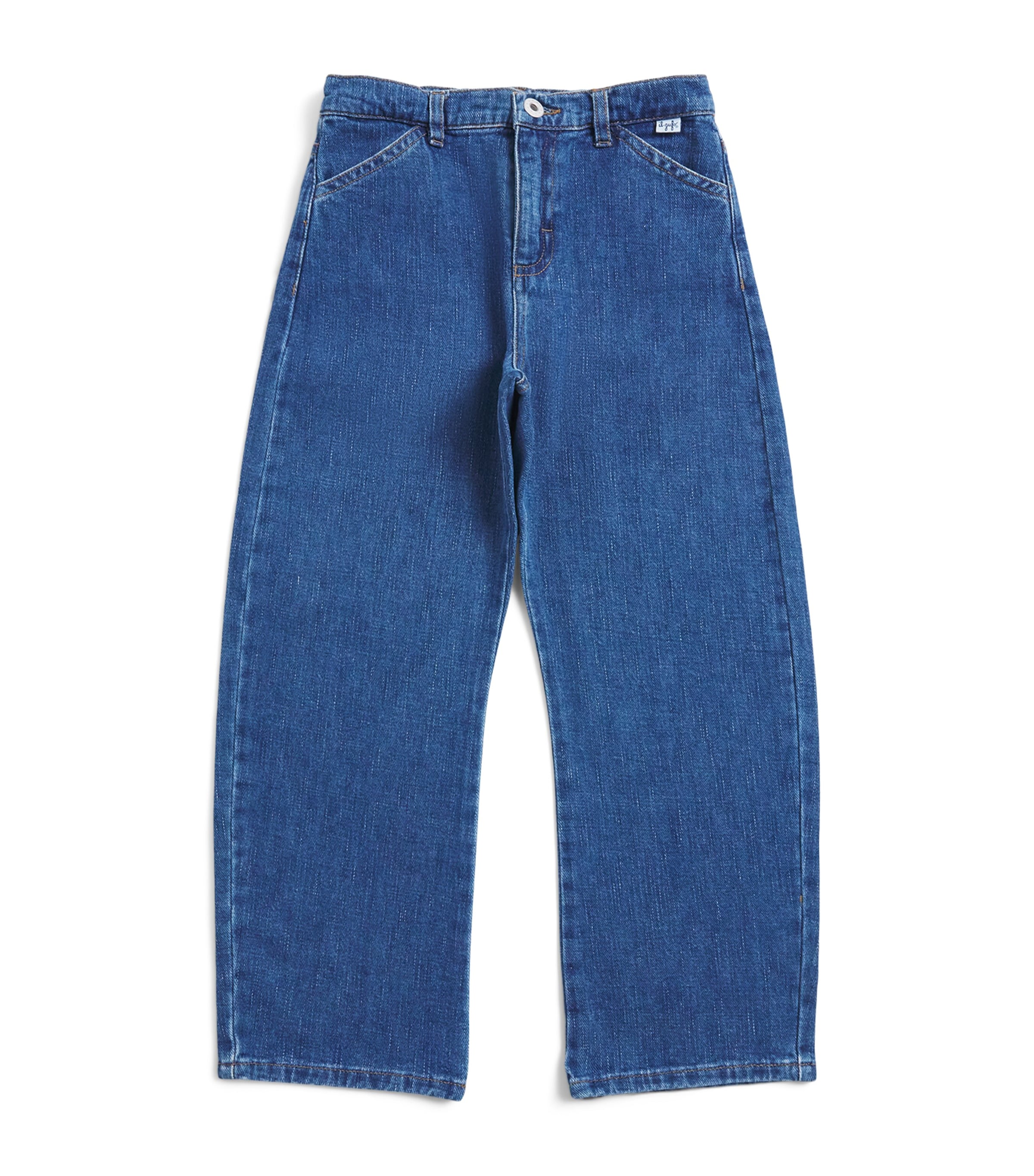 Il Gufo Straight Jeans (2-14 Years) Navy Blue
