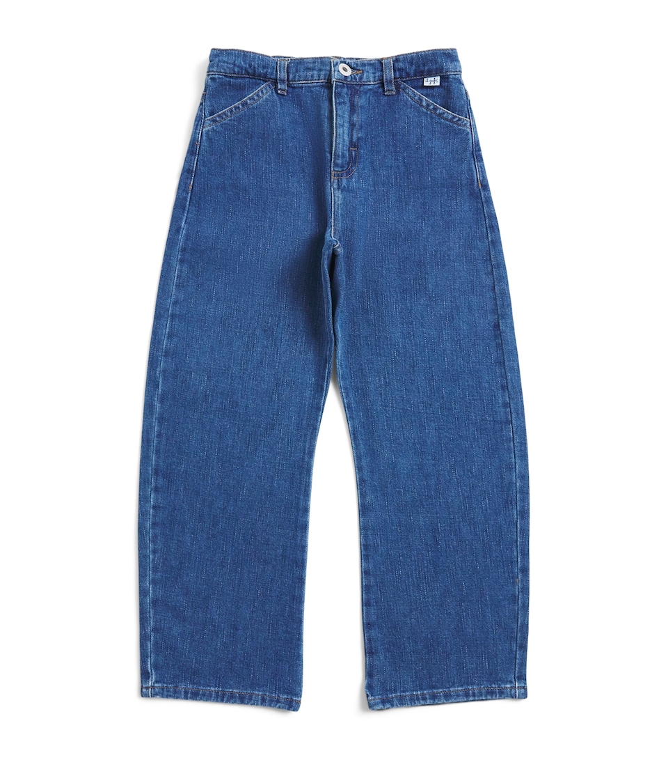 Il Gufo Straight Jeans (2-14 Years) Navy Blue