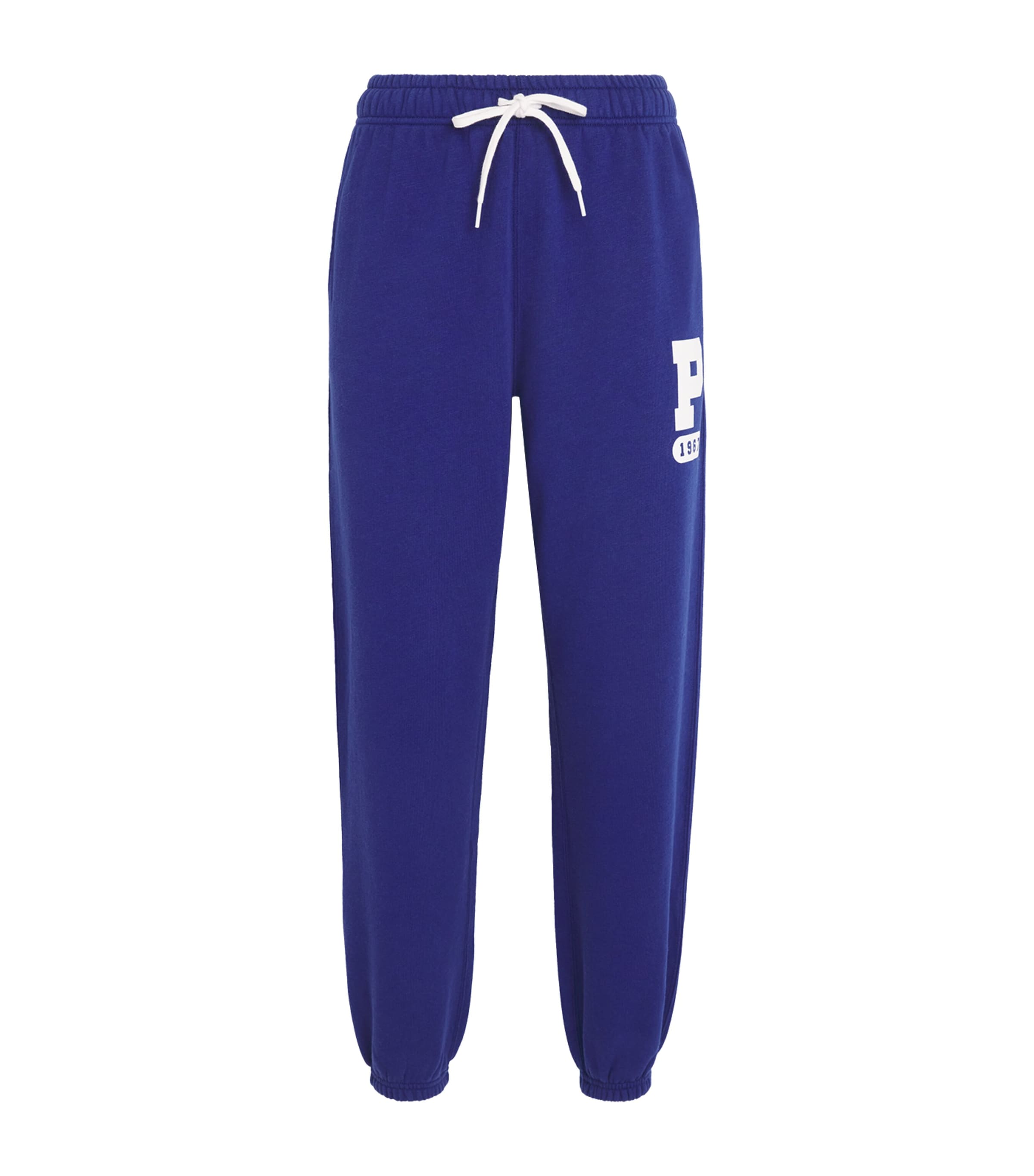 Polo Ralph Lauren Womens Fleeceback Varsity Sweatpants Fall Royal