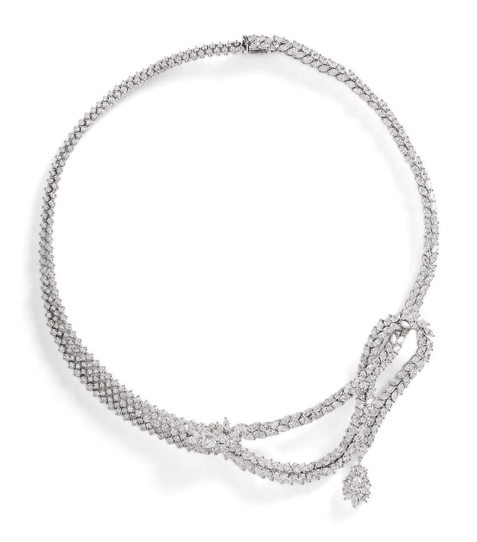 Yeprem White Gold and Diamond Y-Couture Choker White Gold