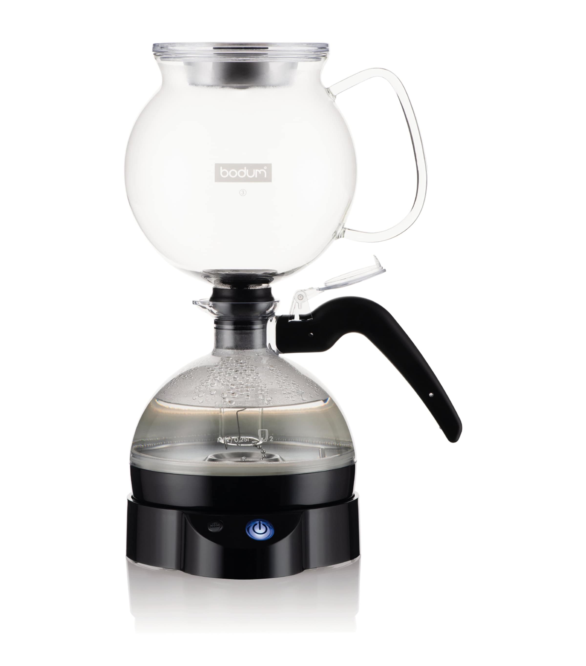 Bodum 4-Cup ePEBO Vacuum Coffee Maker Black