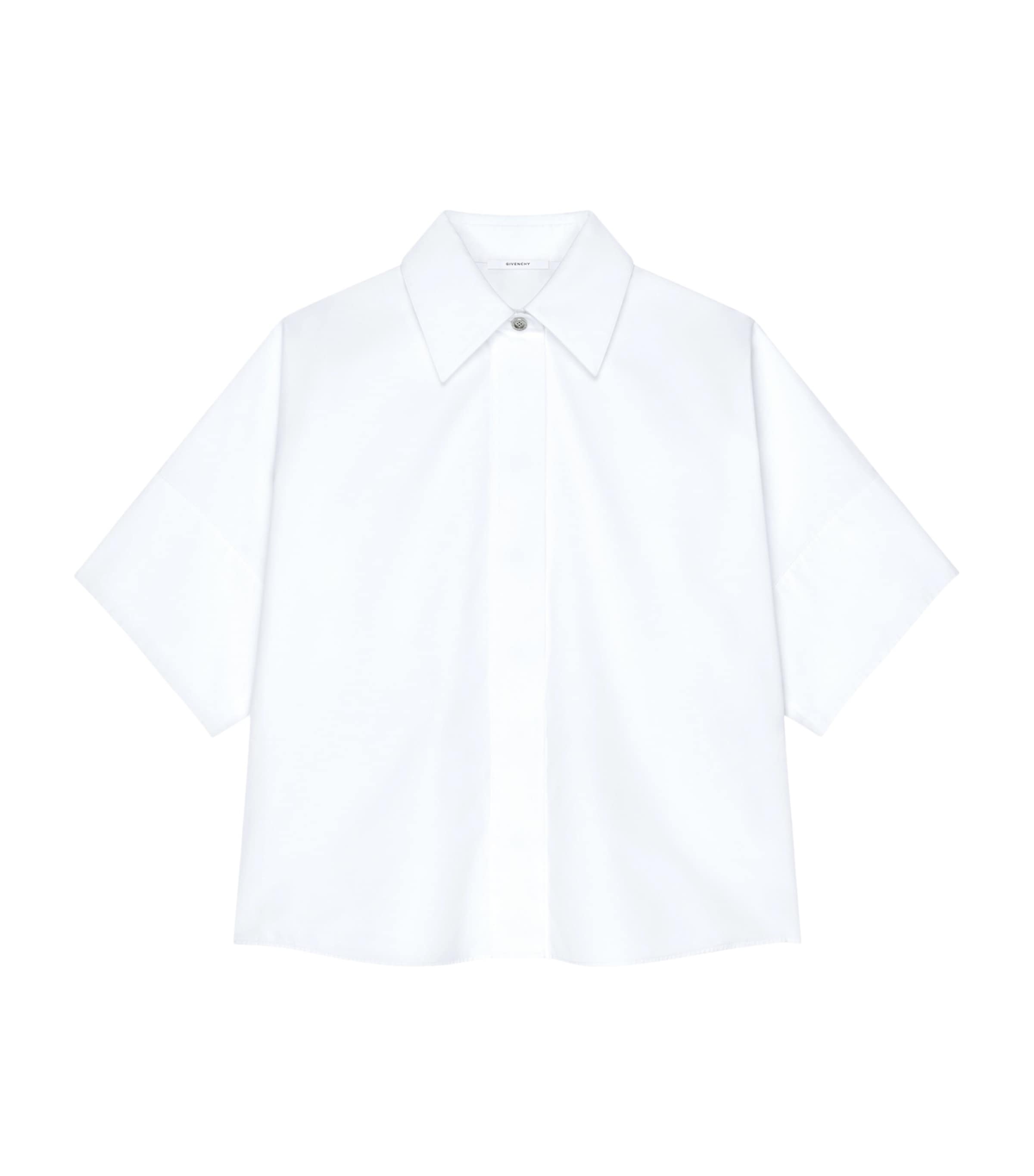 Cotton Cropped Shirt