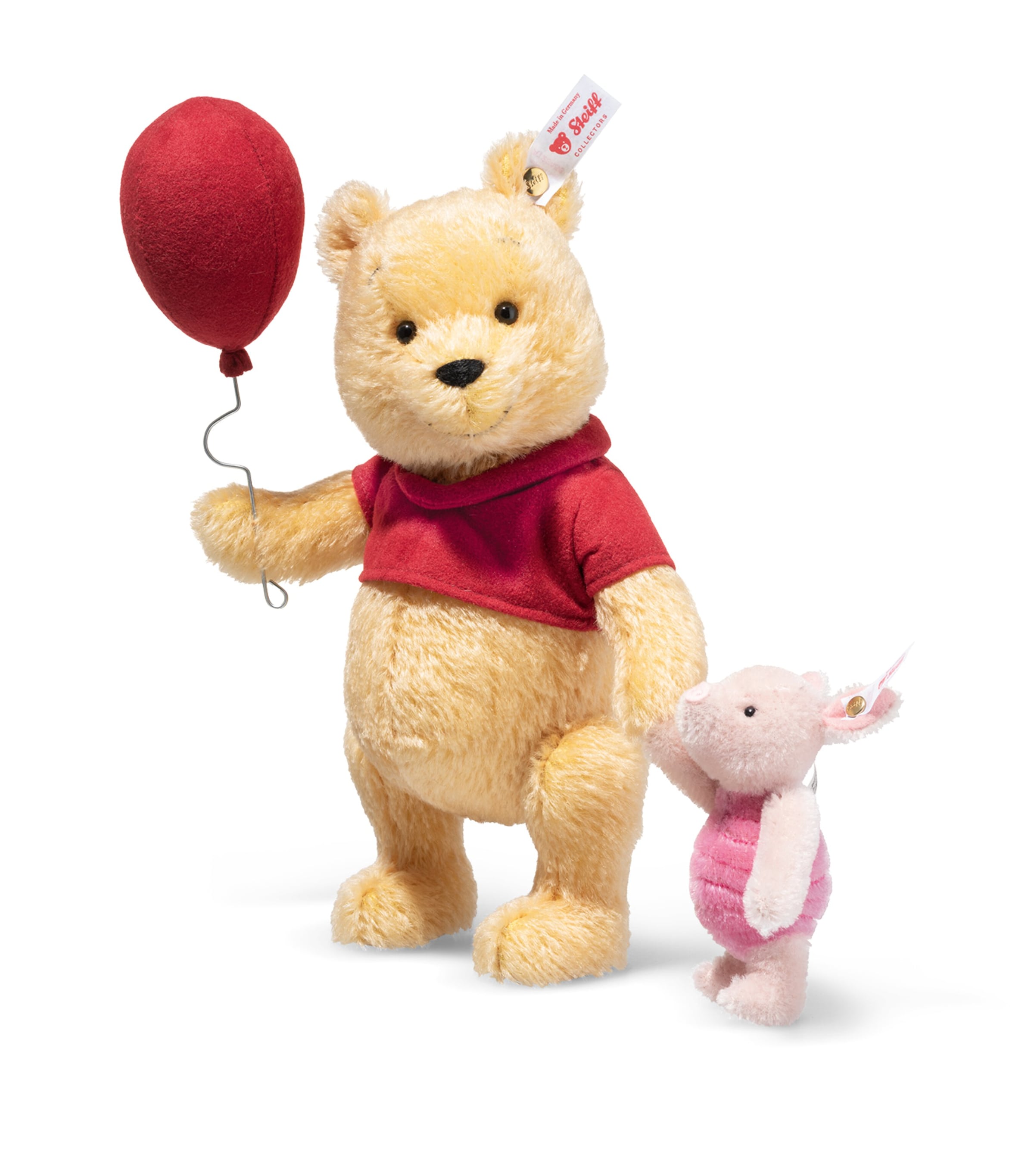 Steiff x Disney's Winnie the Pooh and Piglet 100th Anniversary Soft Toy (25cm)