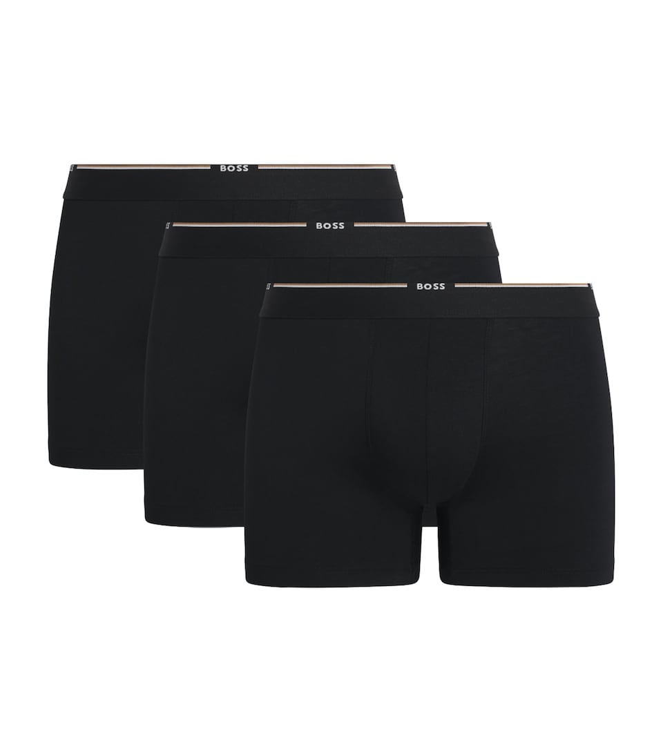 Stretch-Bamboo Boxer Briefs (Pack of 3)