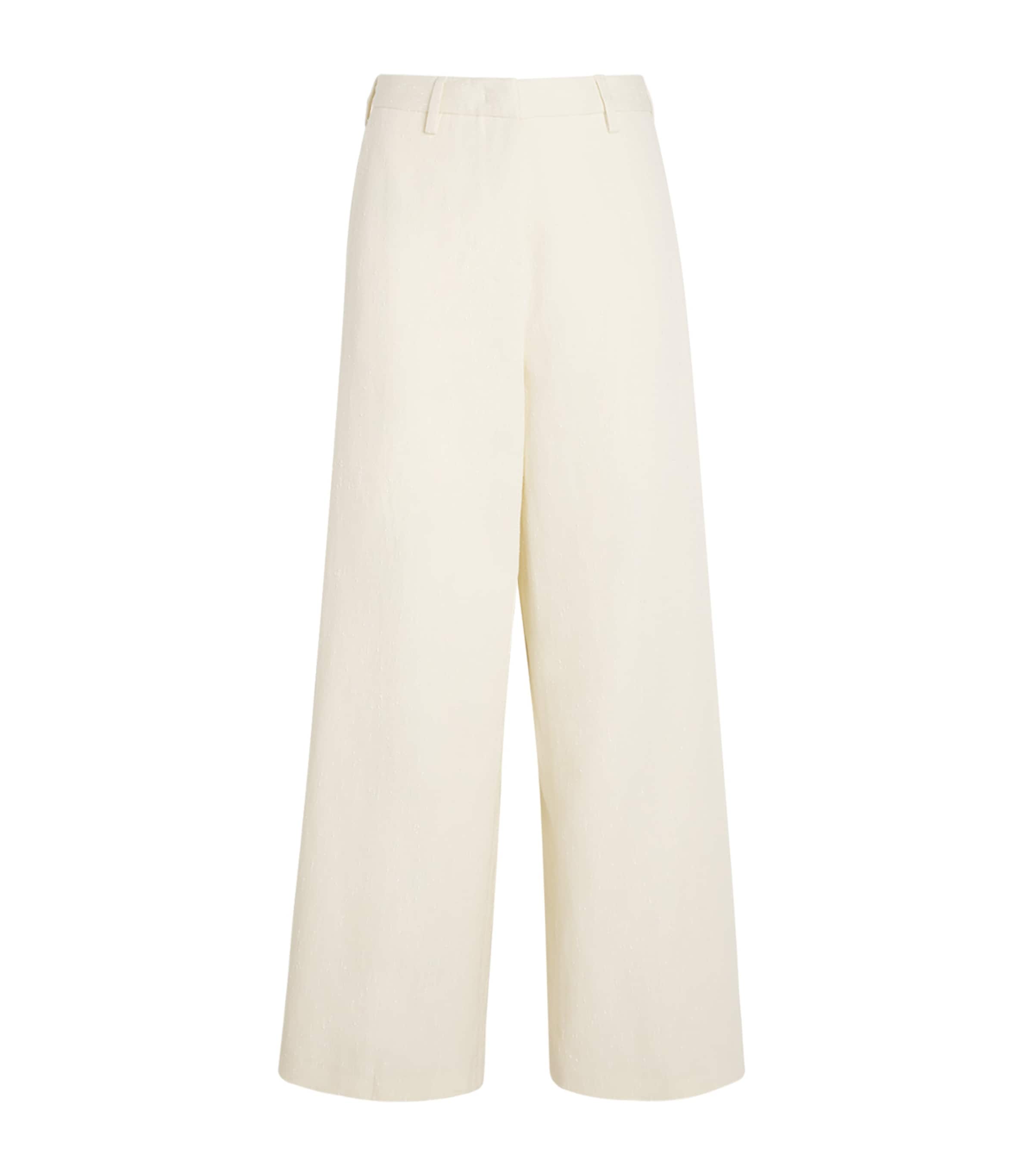 Embroidered Tailored Trousers