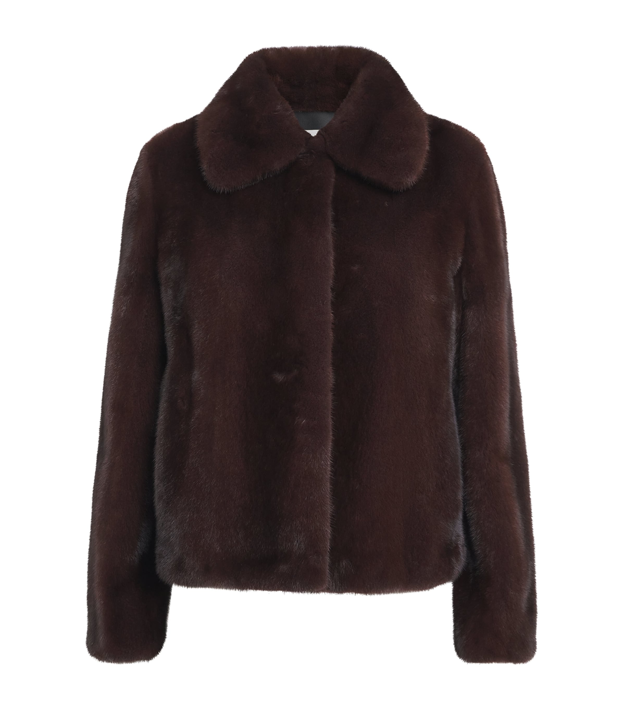 Mink Collared Jacket