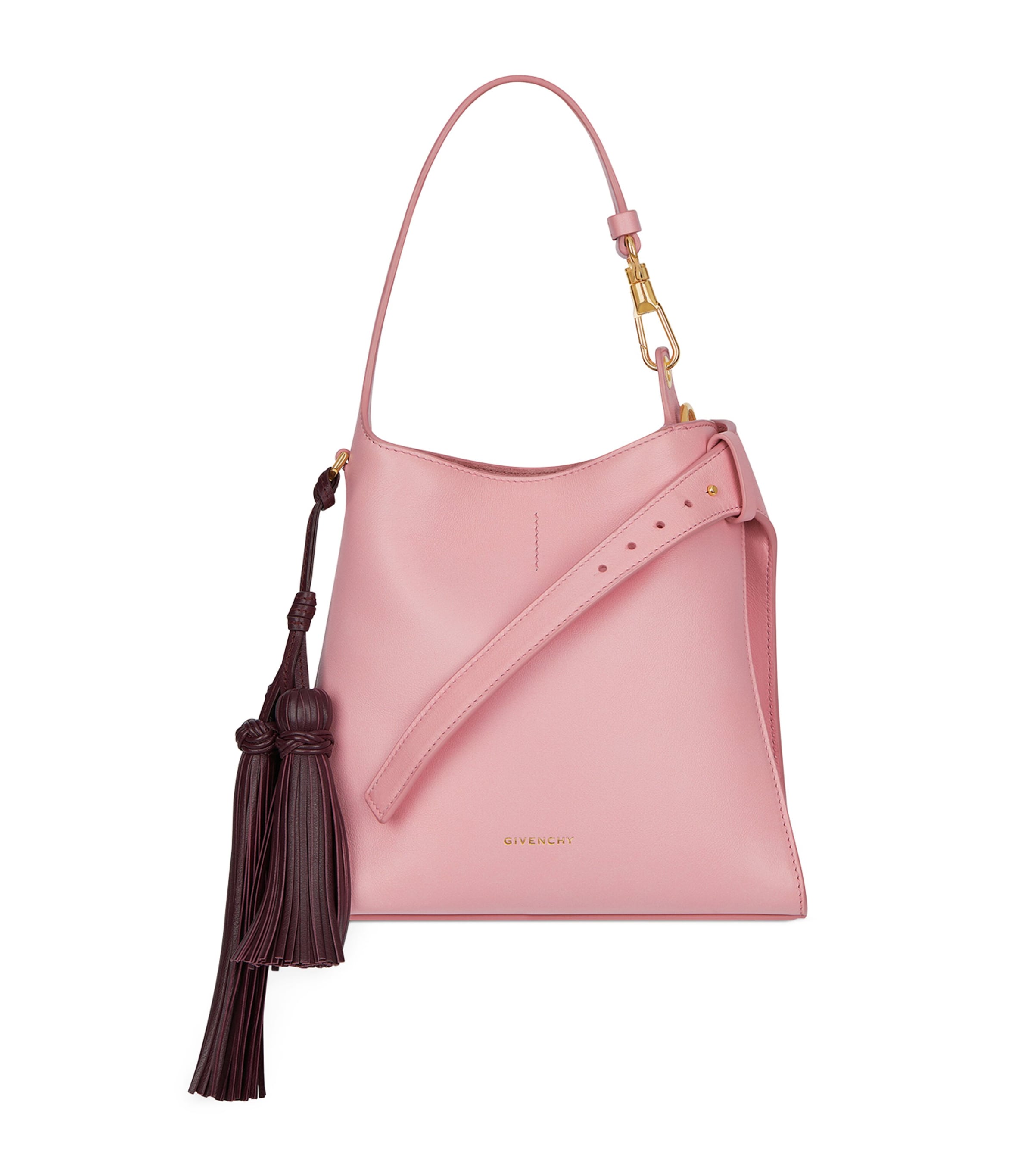 Mini Leather Belted Shoulder Bag