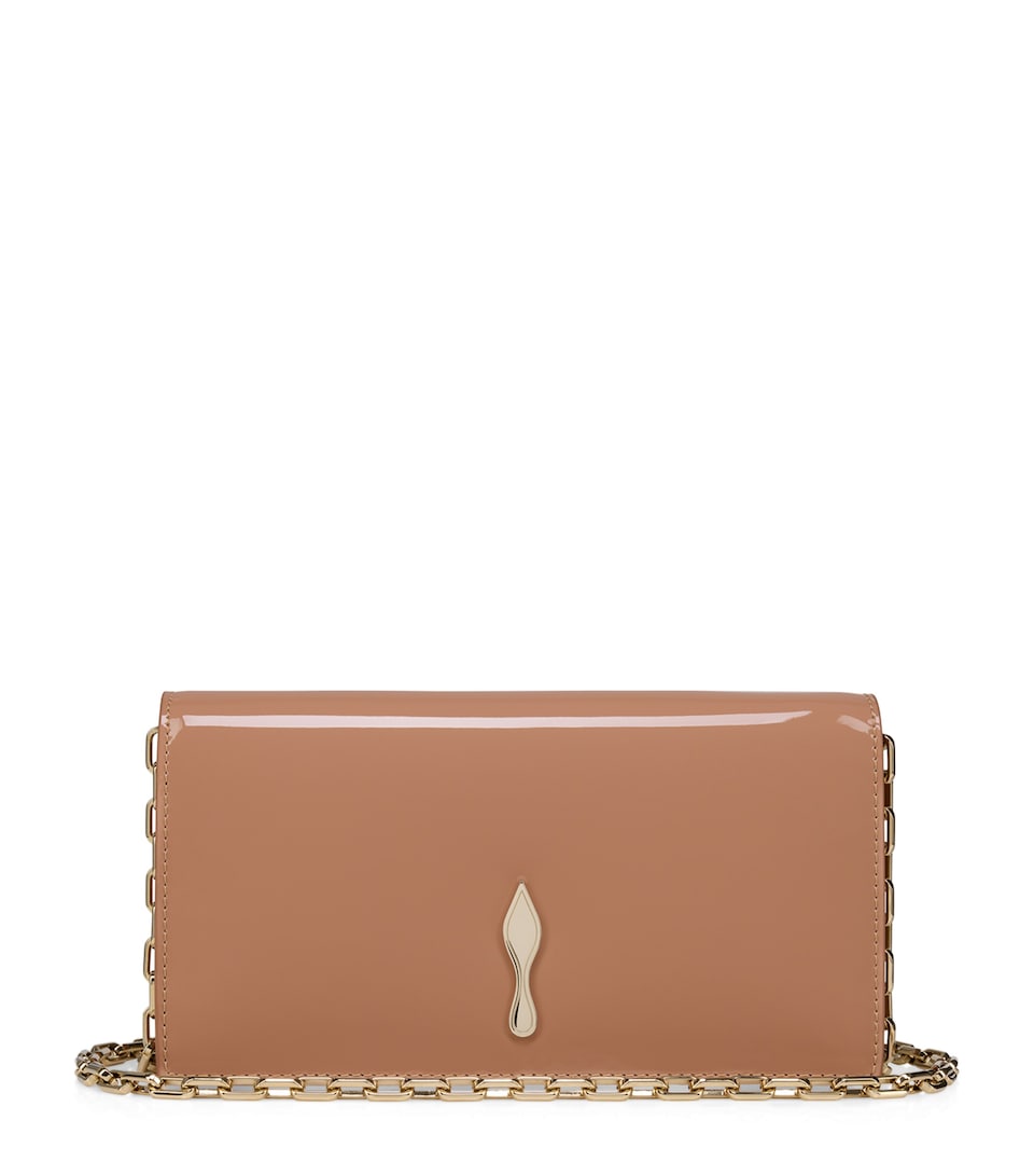 Bettina Patent Leather Clutch Bag