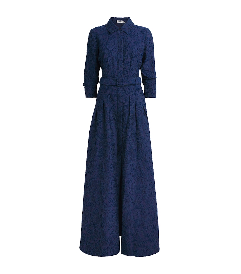 Lace Belted Courtney Maxi Dress