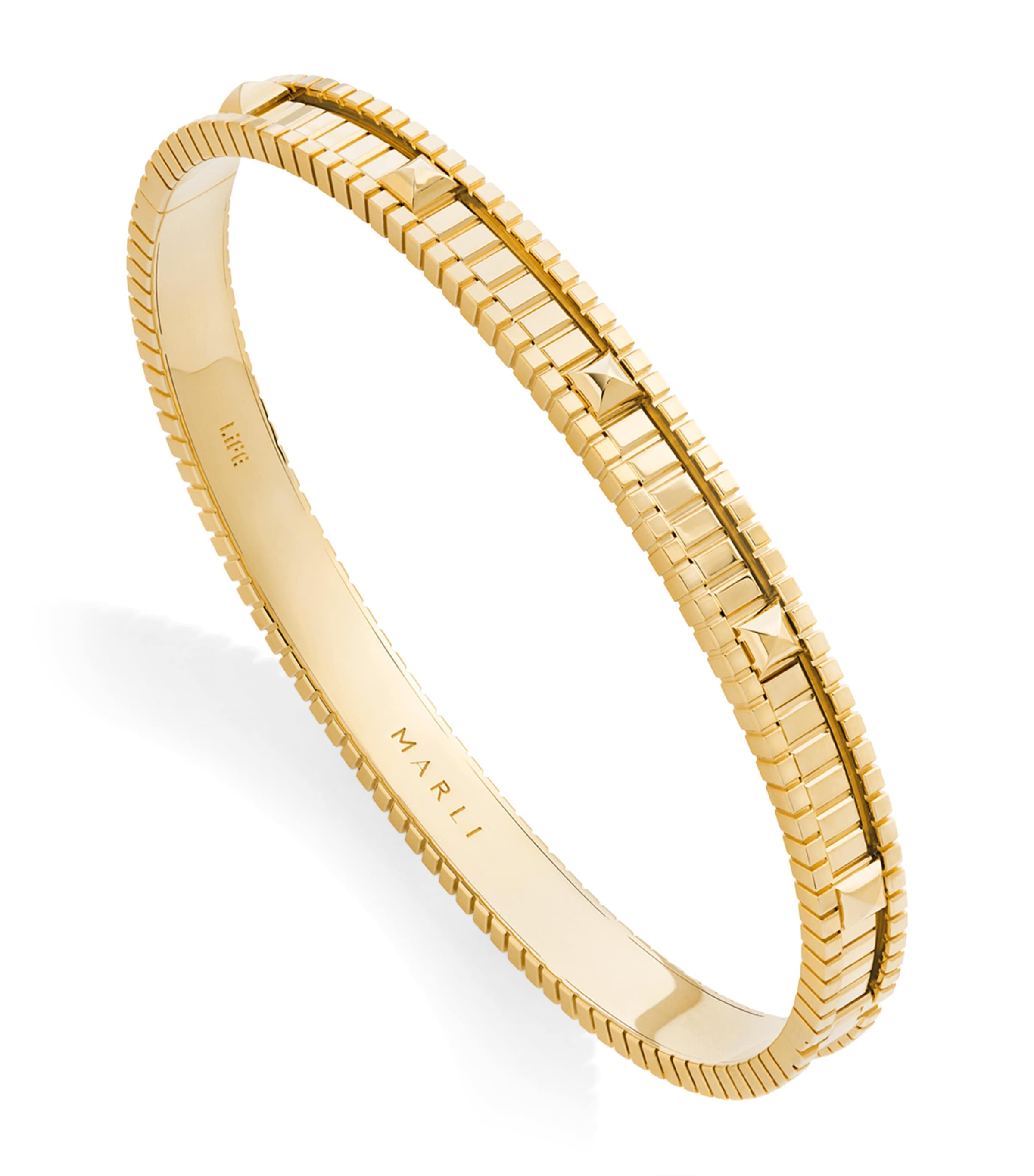 Yellow Gold LIFE Bangle