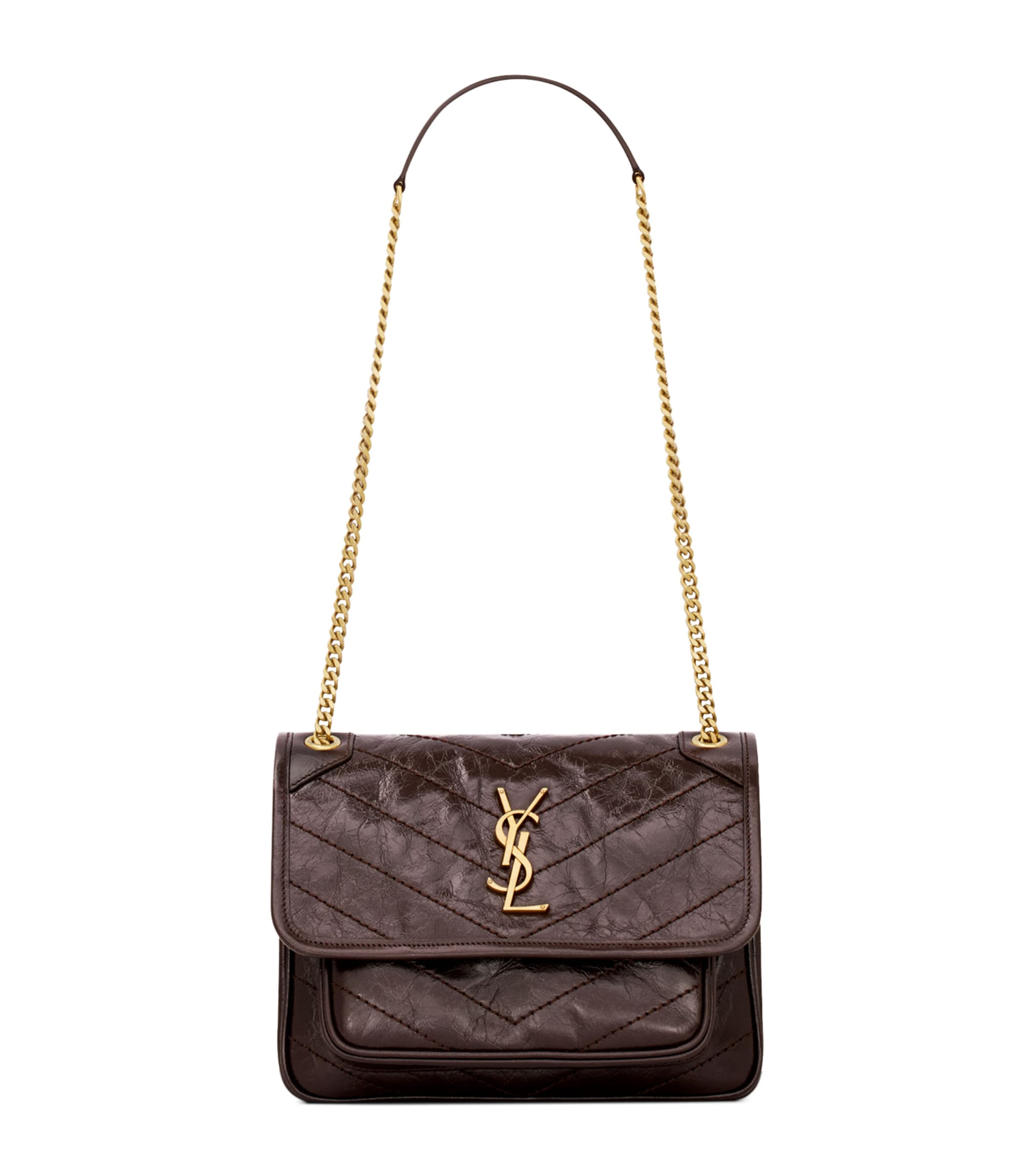 Saint Laurent Leather Niki Baby Shoulder Bag