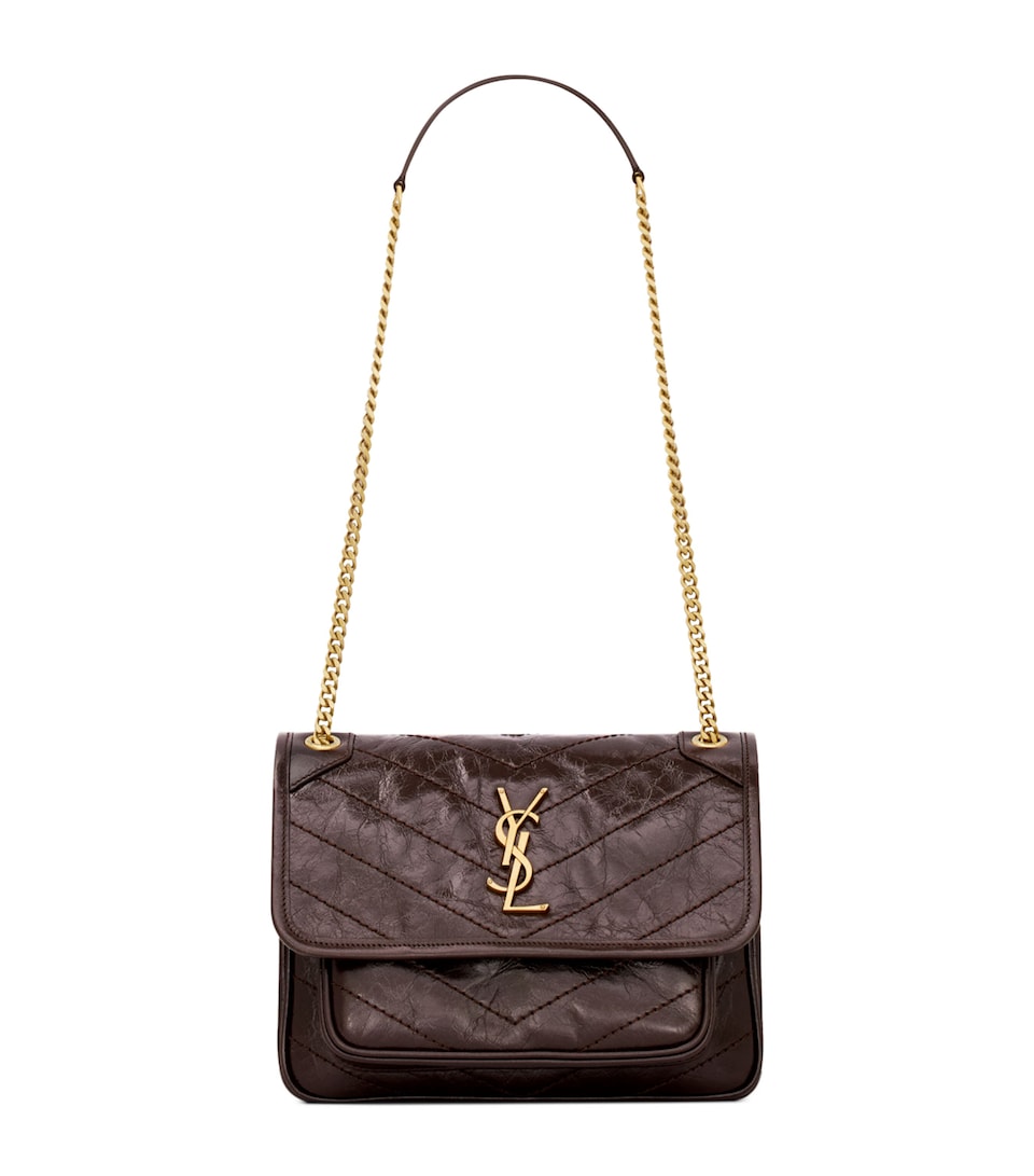 Saint Laurent Leather Niki Baby Shoulder Bag