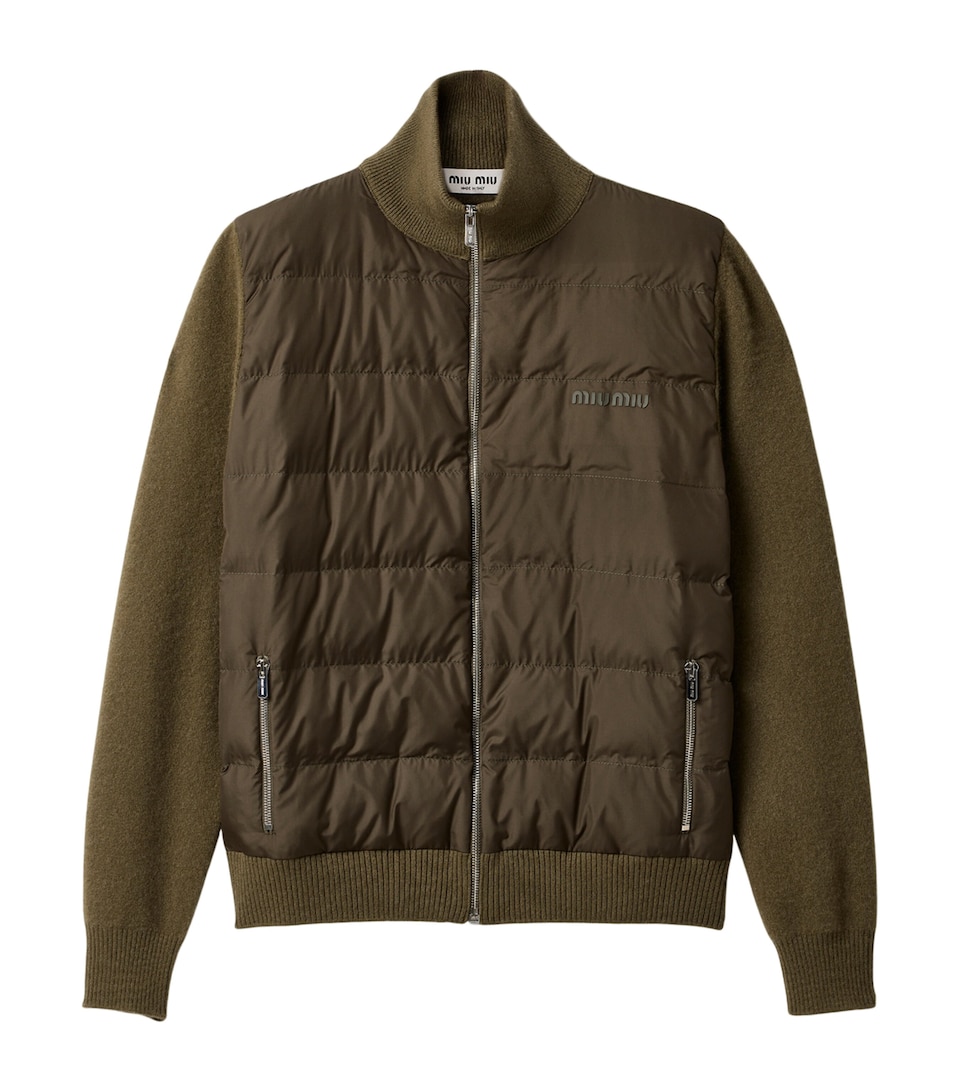 Cashmere Down-Filled Jacket