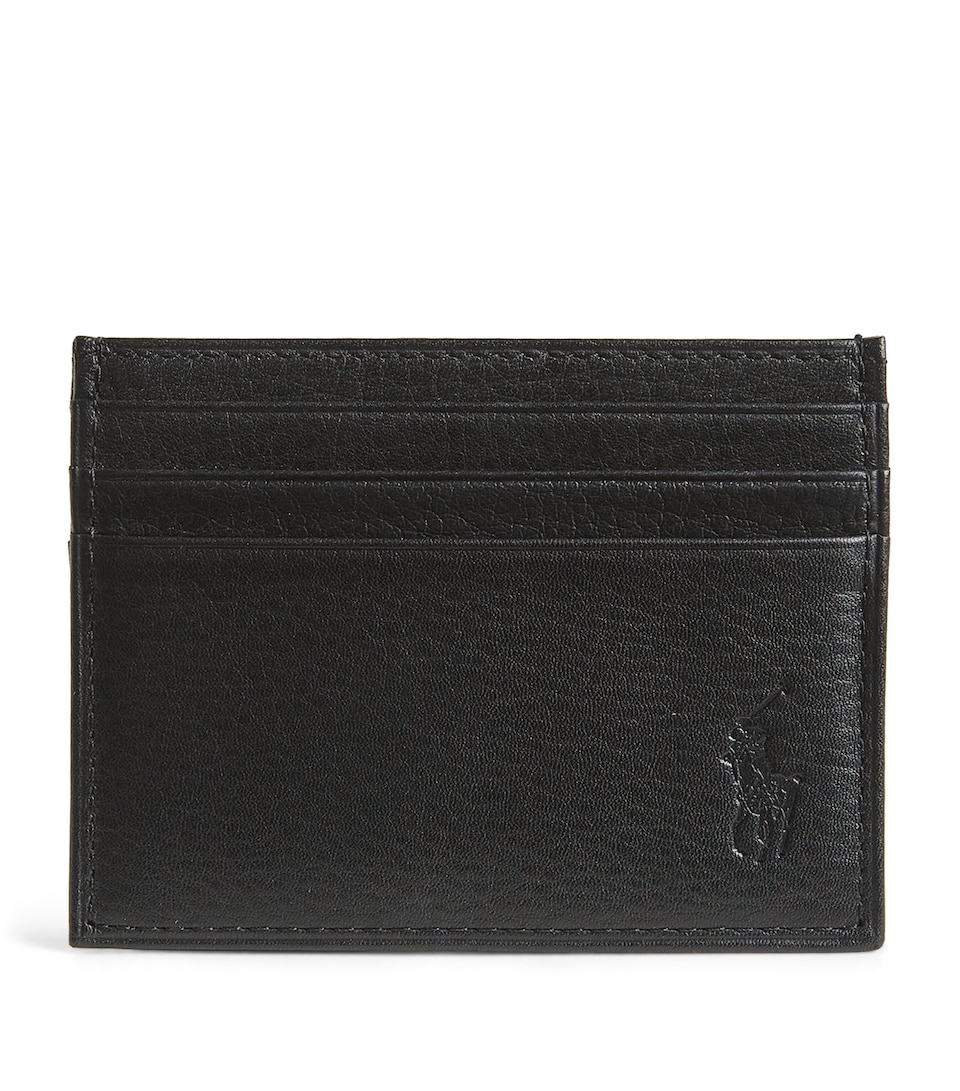 Leather Logo Card Holder