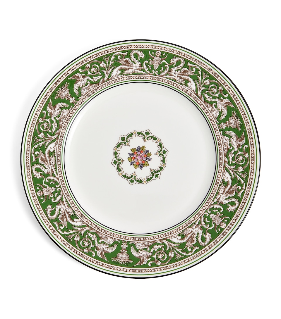 Wedgwood Florentine Verde Plate (27.5cm) Green