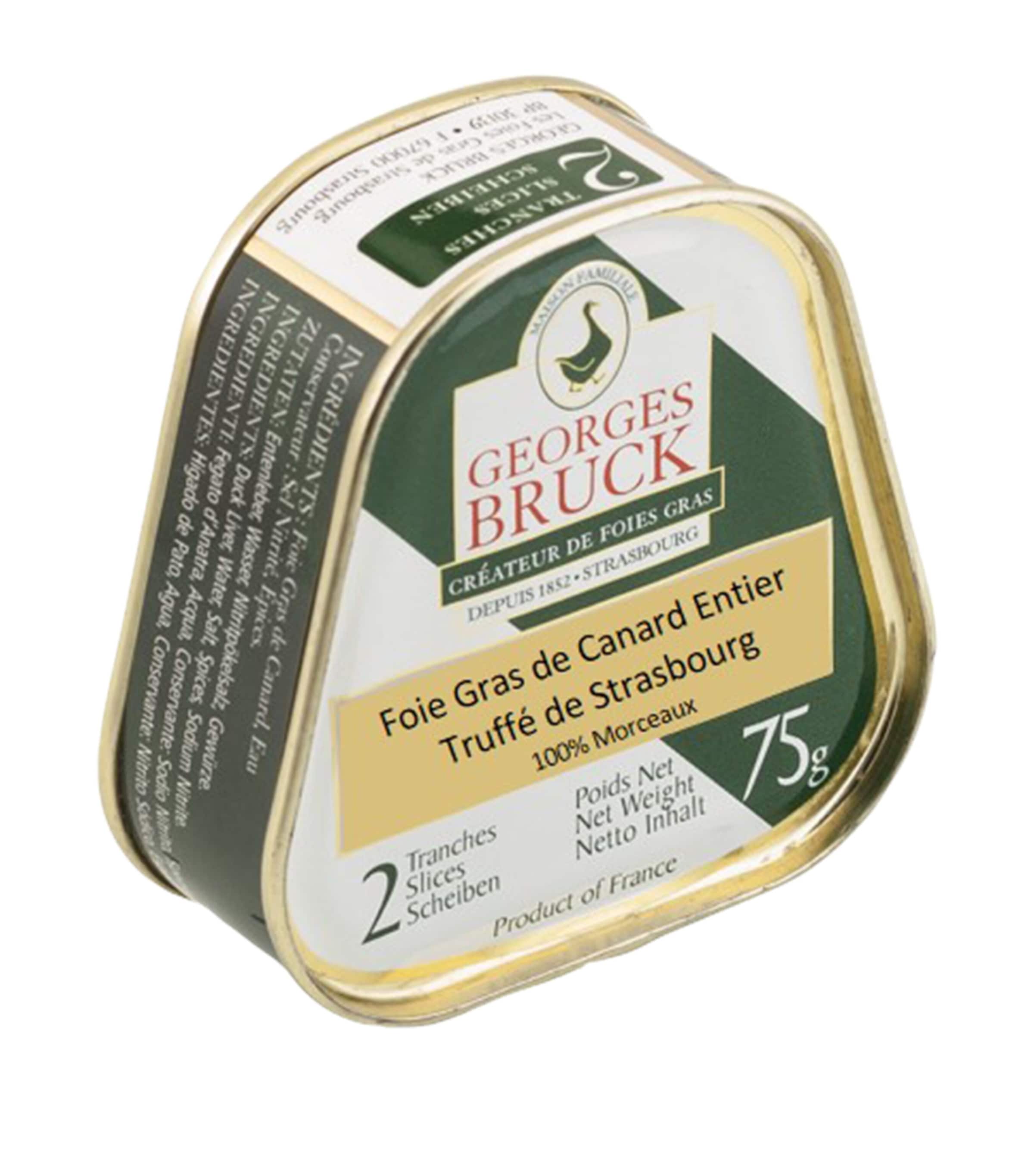 GEORGES BRUCK Duck Foie Gras with Truffle (75g)