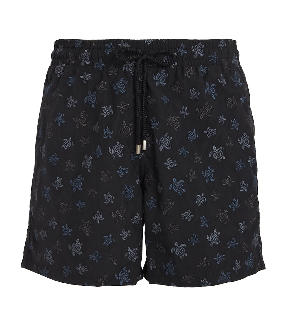 Turtle Embroidered Mistral Swim Shorts