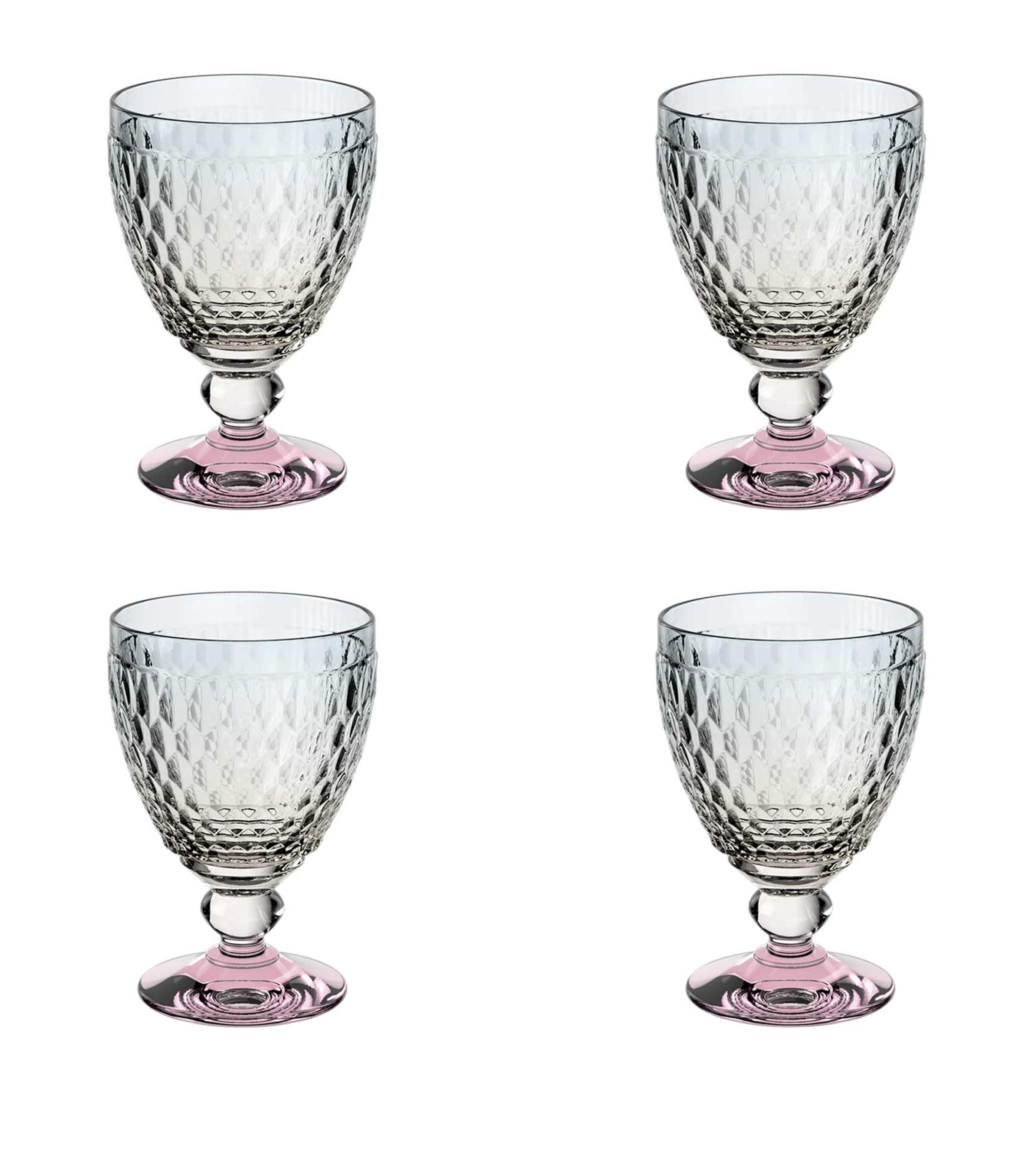 Set of 4 Boston Pearl Water Goblets (250ml)