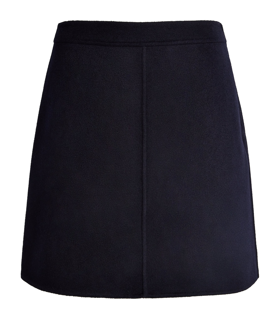 Wool Mini Skirt