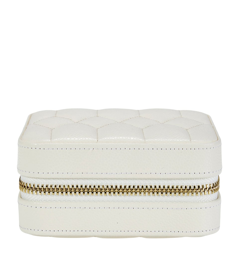 WOLF Lauren Travel Jewellery Case Ivory