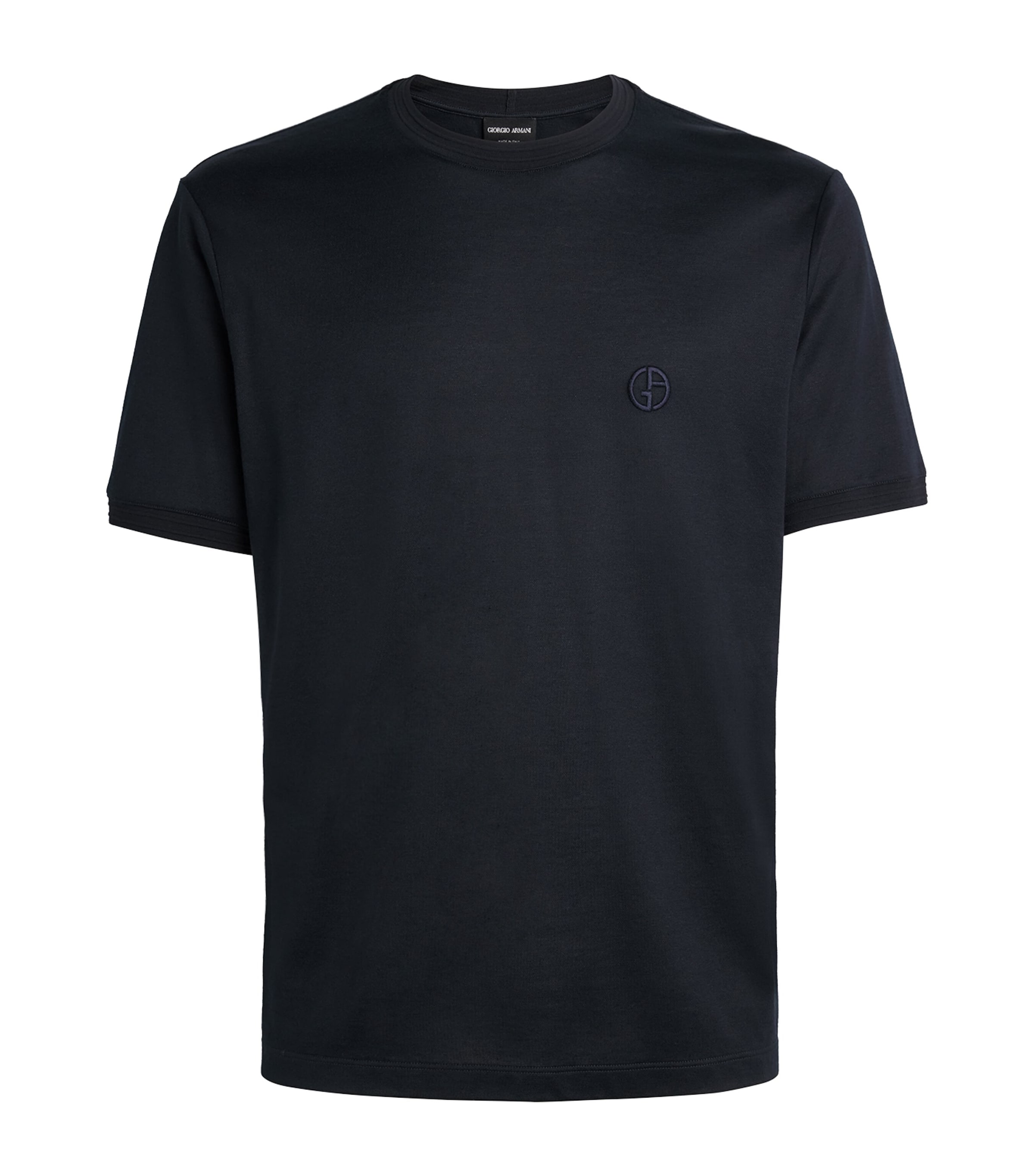 Giorgio Armani Mens Embroidered Logo T-Shirt