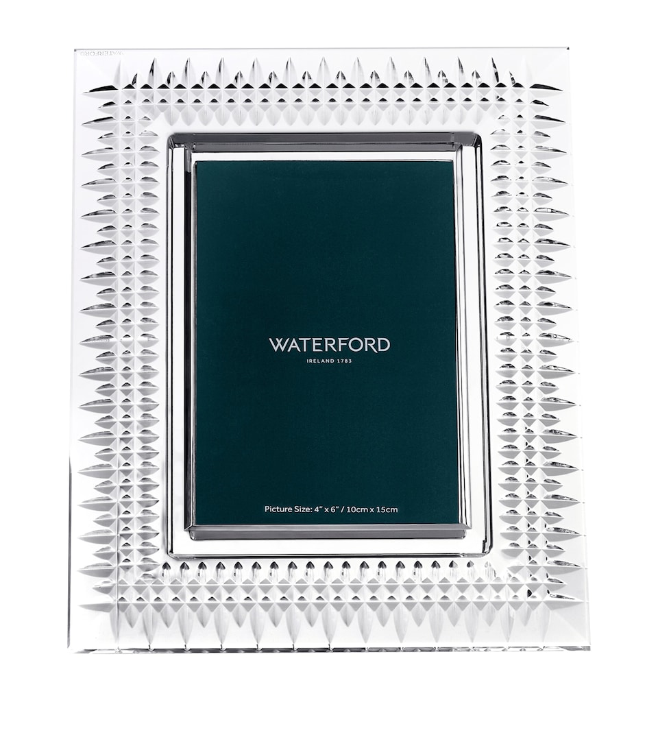 Waterford Lismore Diamond Picture Frame (4" x 6") Clear