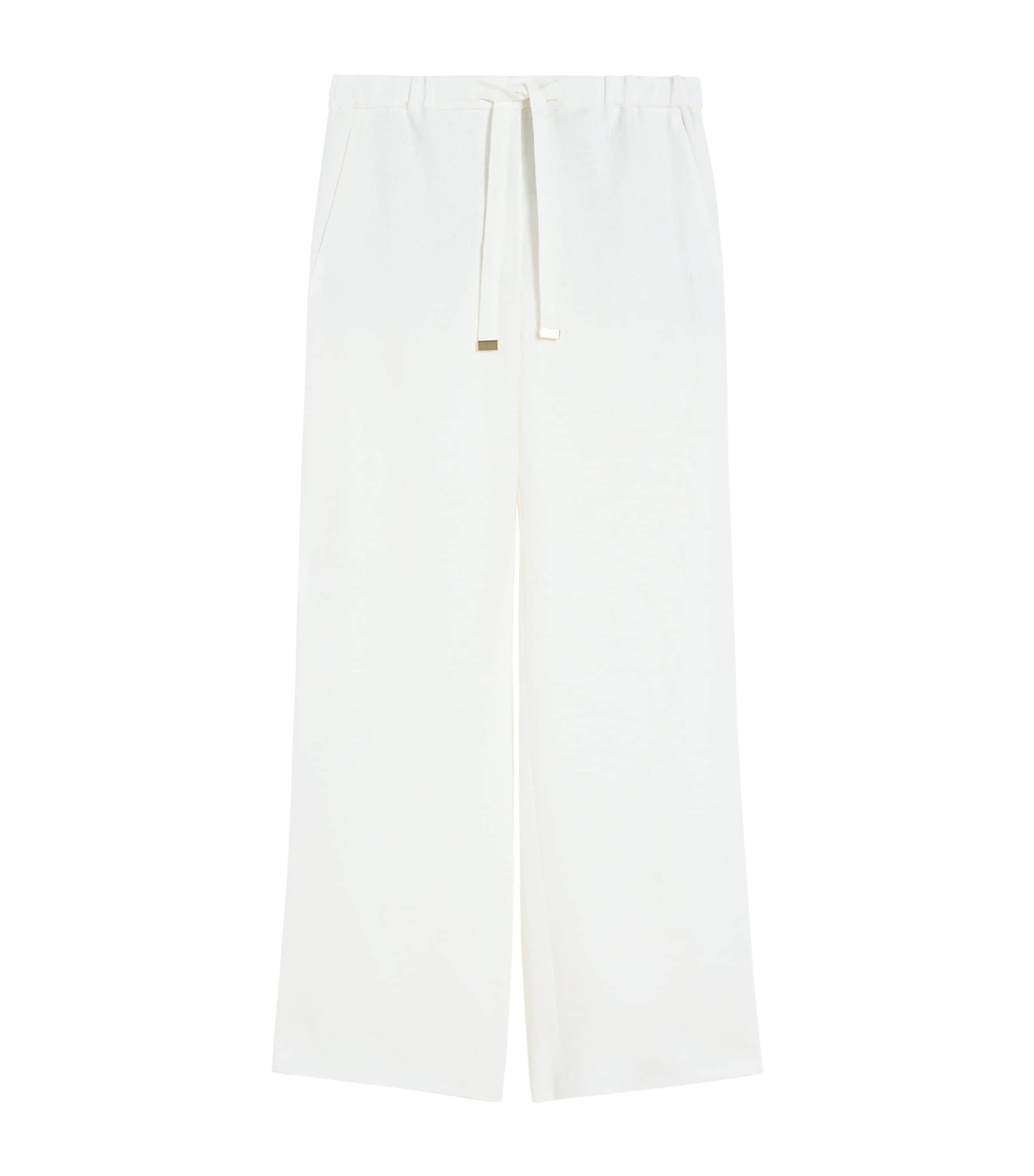 Linen Drawstring Trousers