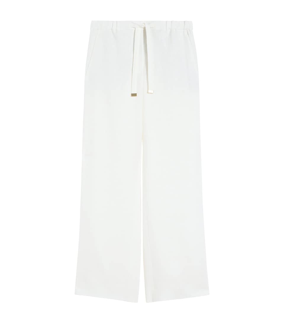 Linen Drawstring Trousers