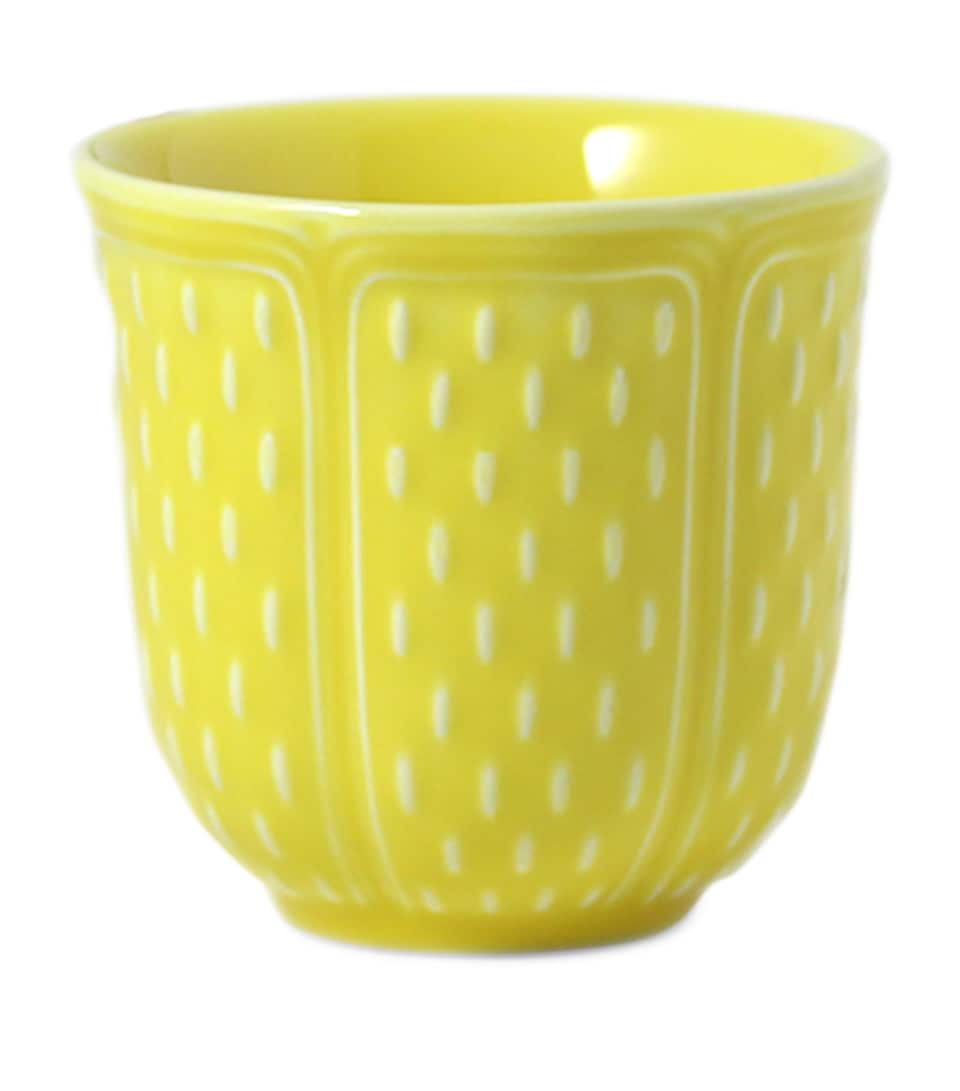 Gien Ceramic Espresso Cup (85ml) Yellow