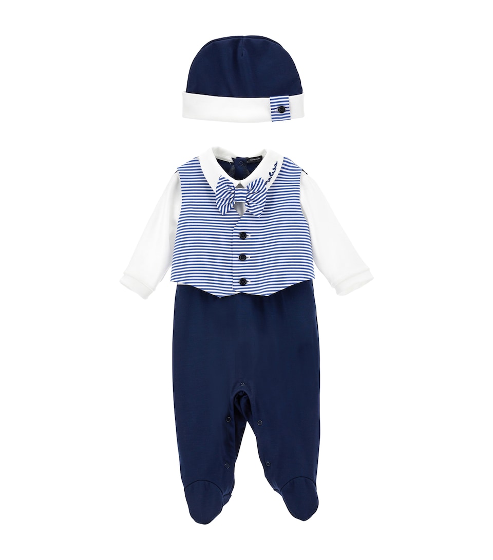 Cotton Tuxedo All-In-One (1-6 Months)