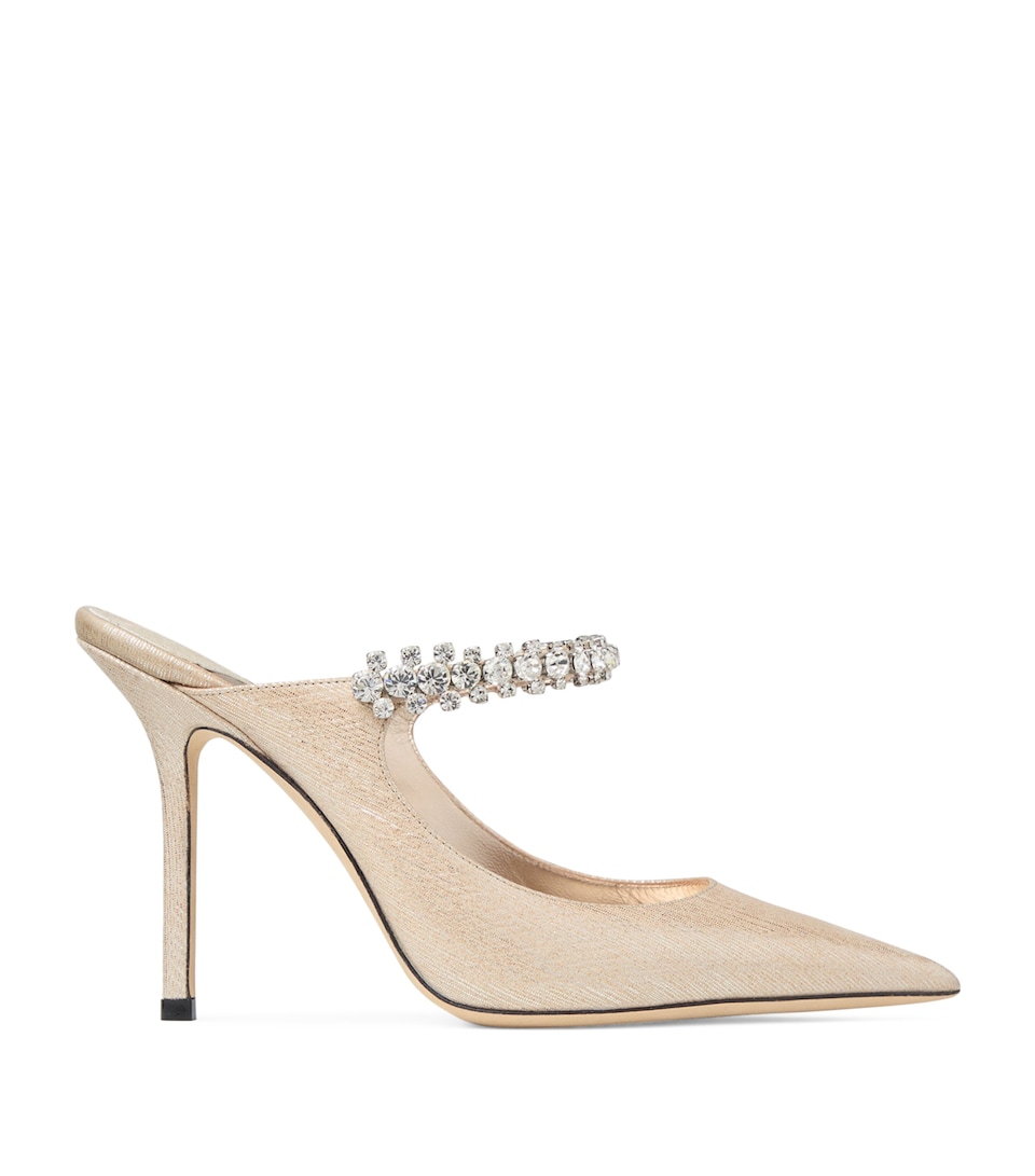 Bing 100 Calfskin Heeled Mules